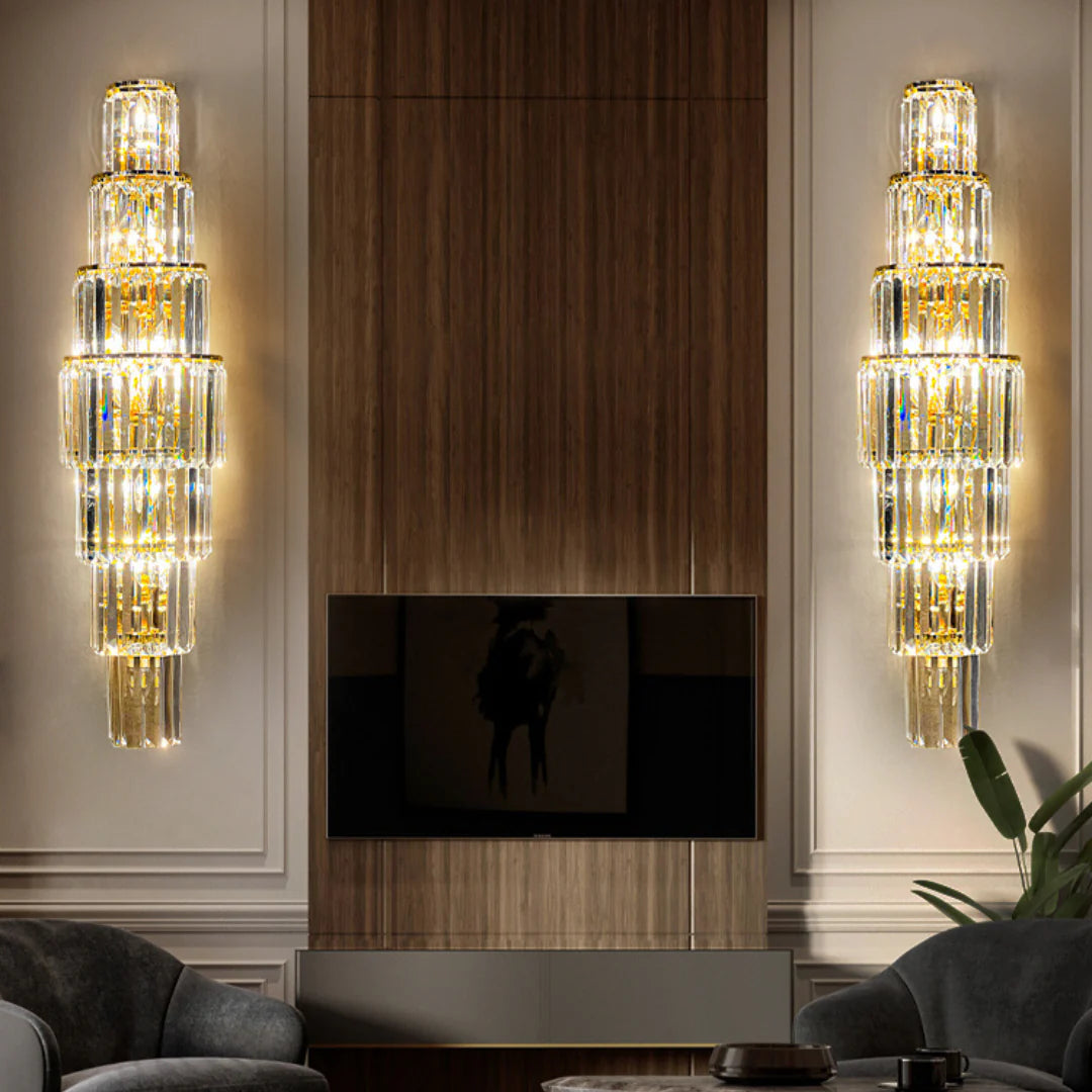 Elite Crystal Wall Lamp - Nuvé