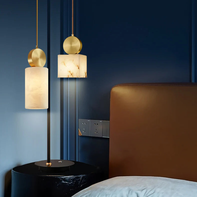 Etruscan Alabaster Pendant Light - Nuvé