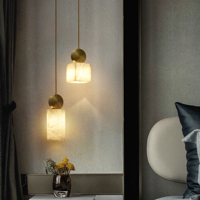 Etruscan Alabaster Pendant Light - Nuvé