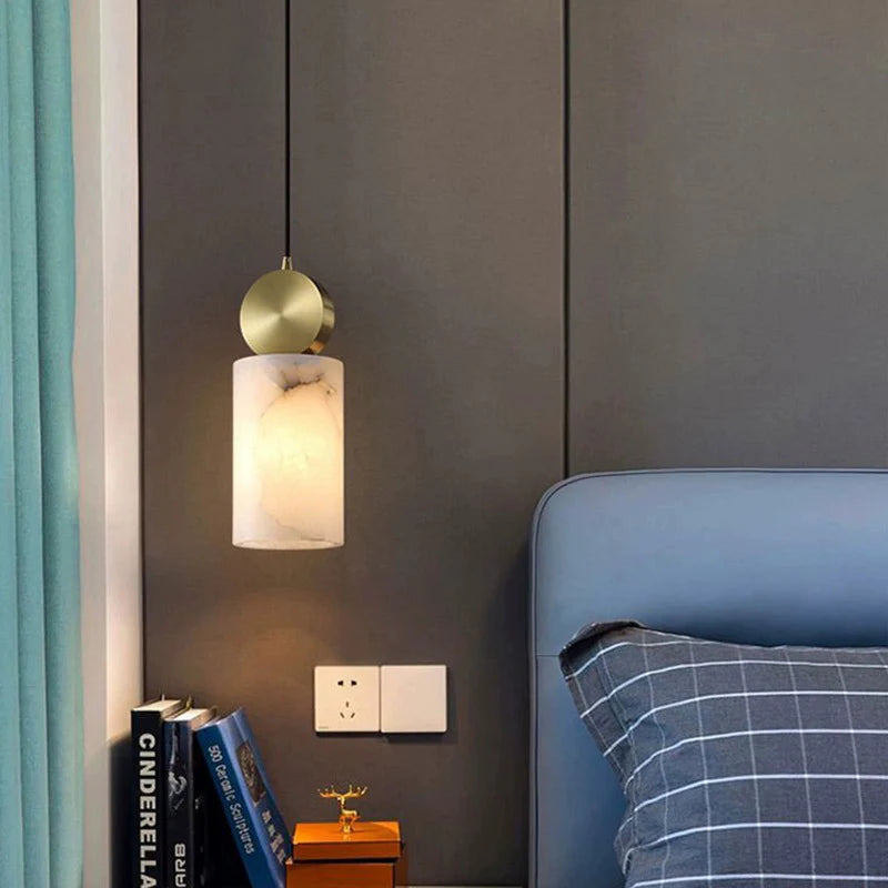 Etruscan Alabaster Pendant Light - Nuvé