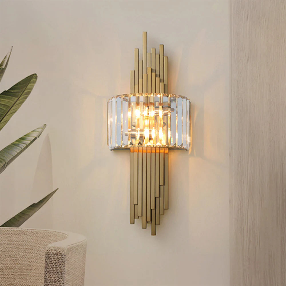 Eudora Crystal Wall Lamp - Nuvé