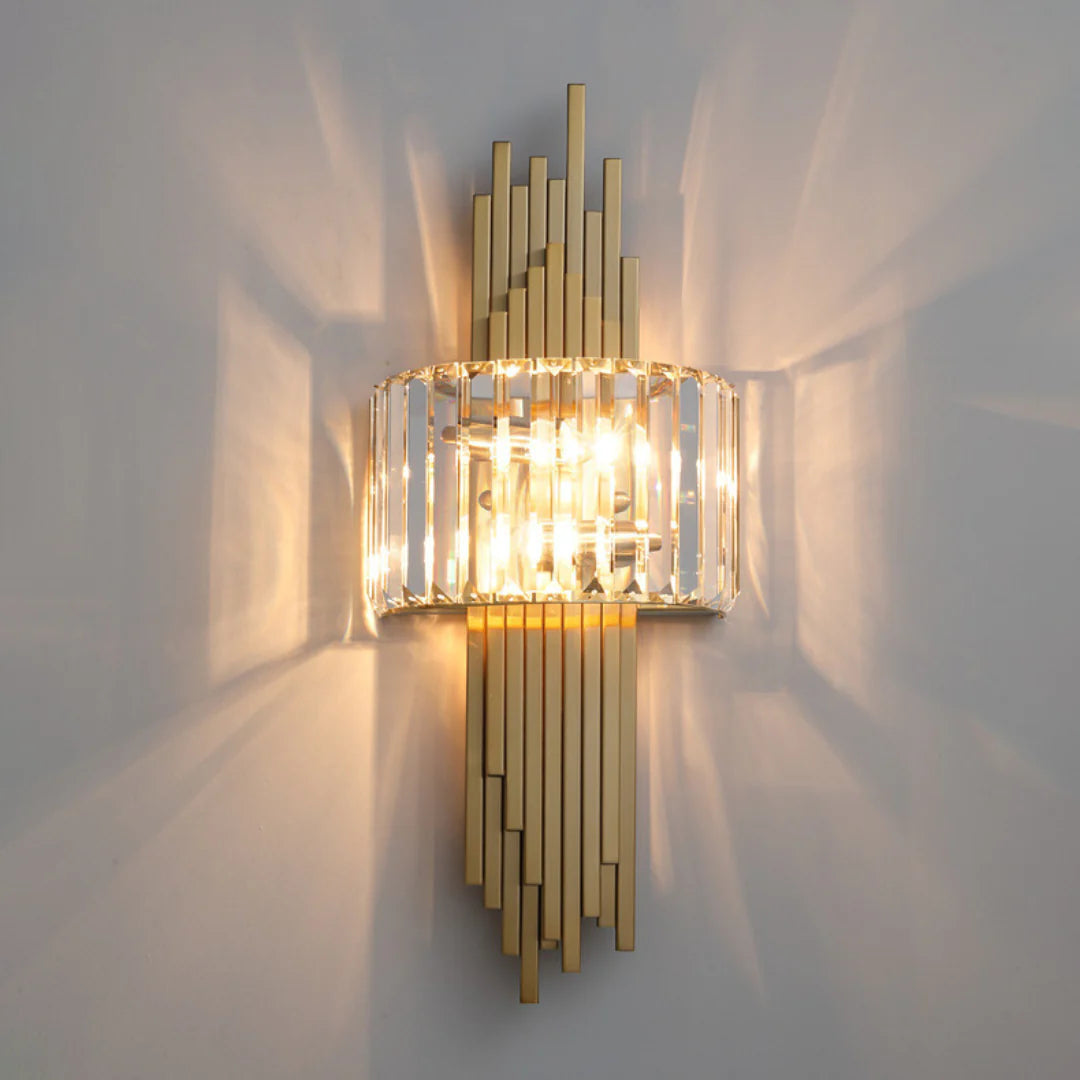 Eudora Crystal Wall Lamp - Nuvé