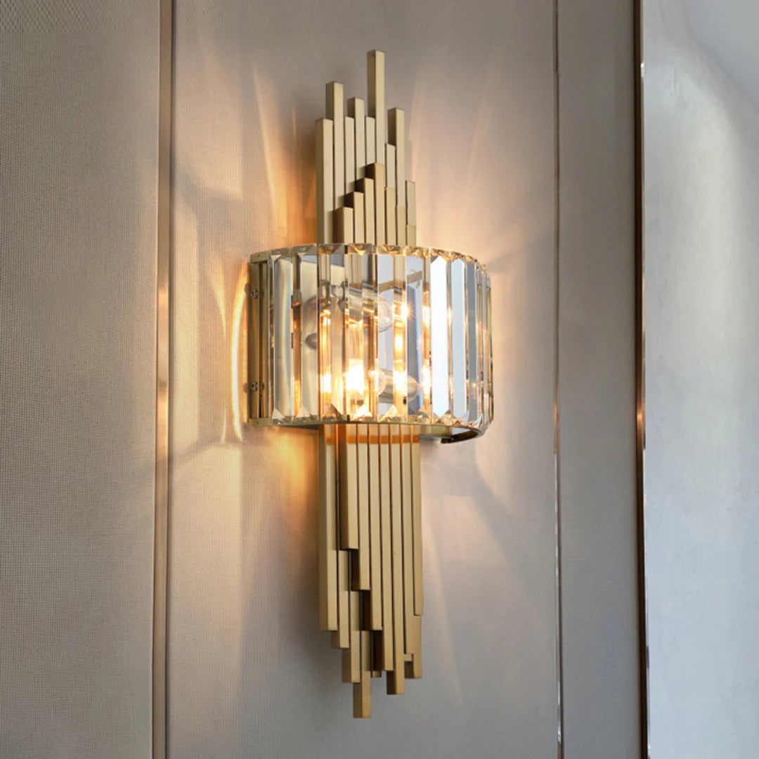 Eudora Crystal Wall Lamp - Nuvé