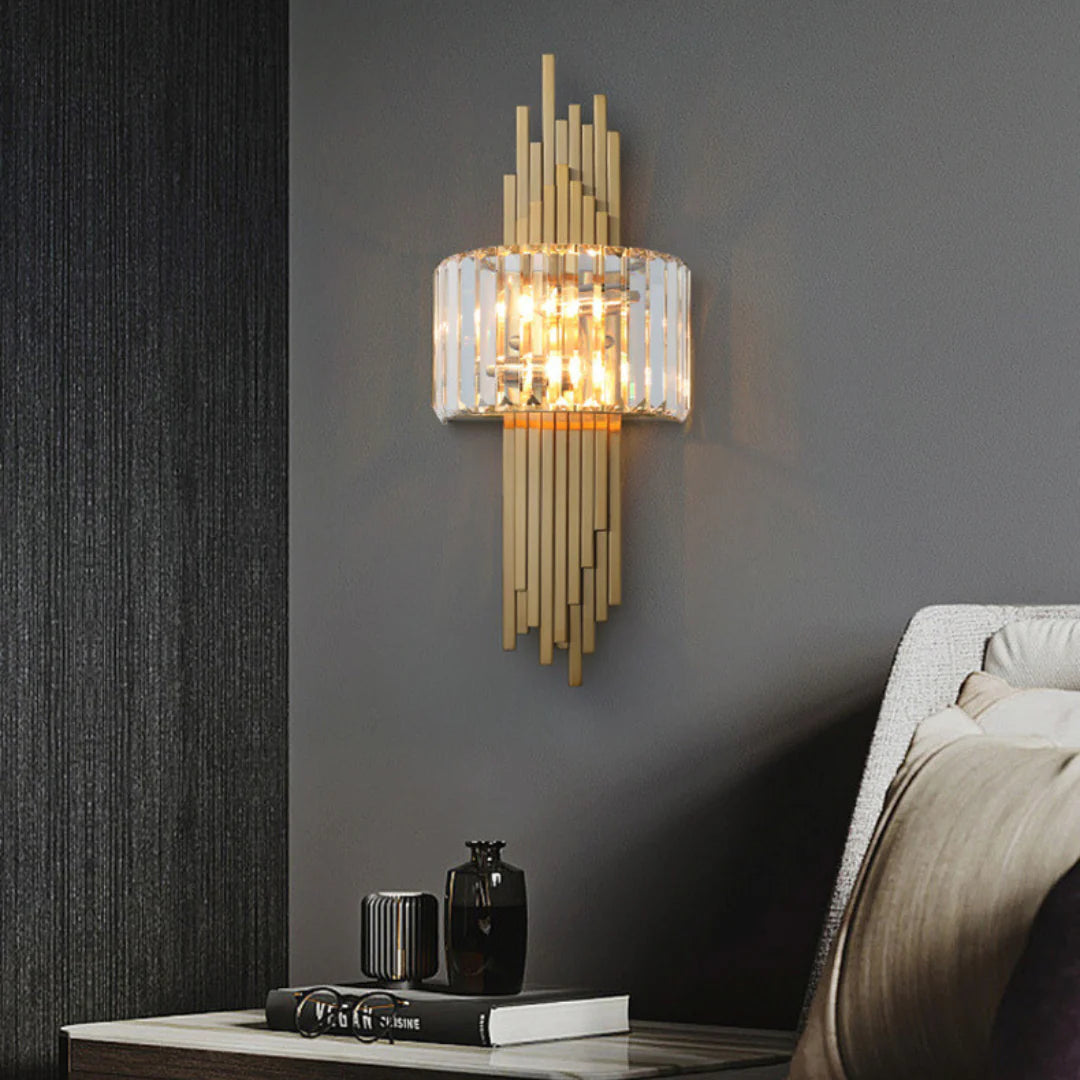 Eudora Crystal Wall Lamp - Nuvé