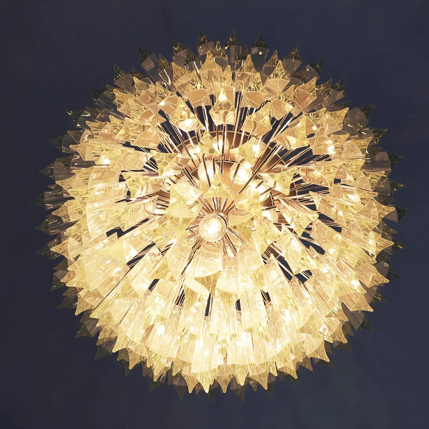 Fantastic Murano Prisms Transparent Chandelier - Nuvé