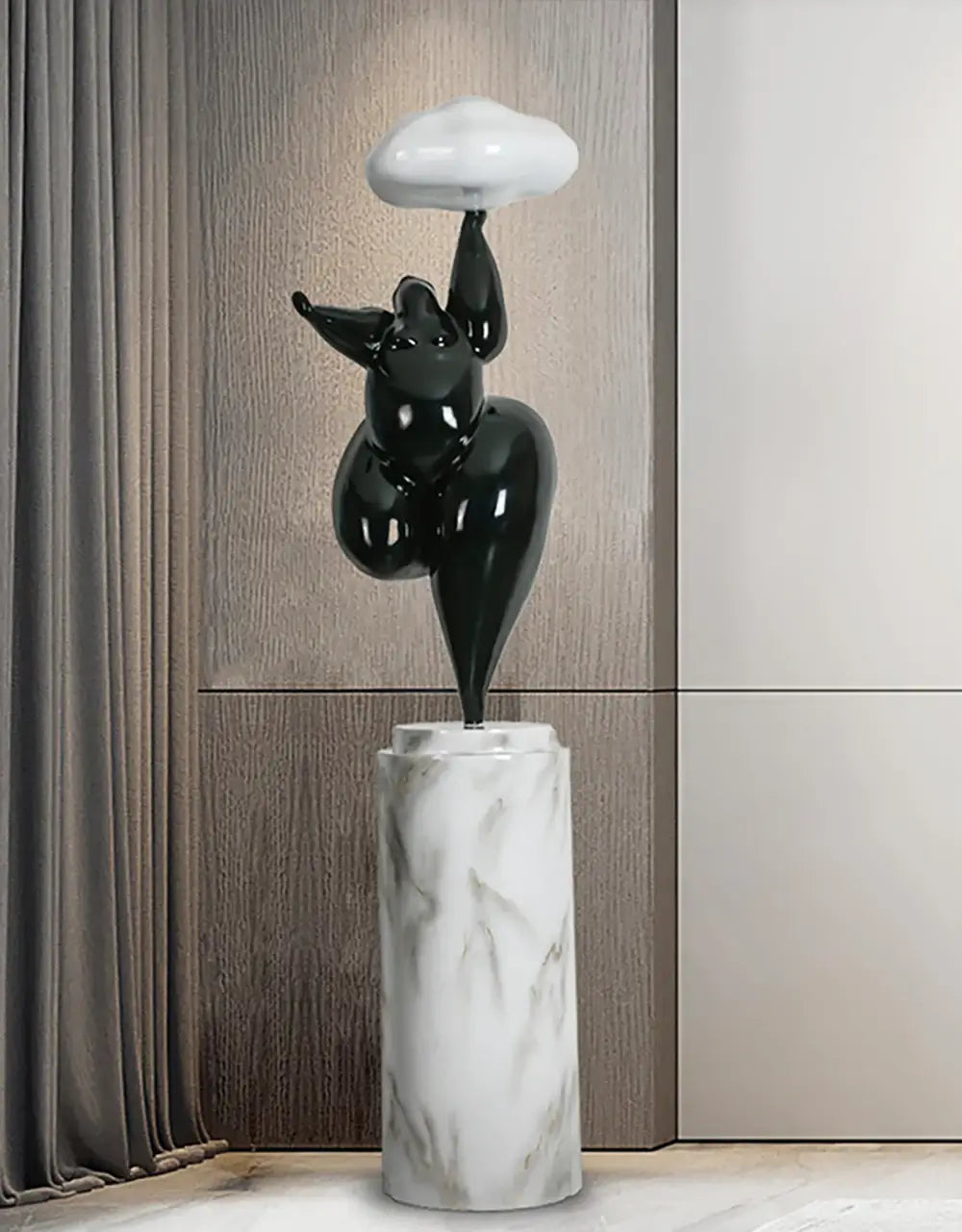 Figure Sculpture Rylight Cloud Floor Lamp - Nuvé