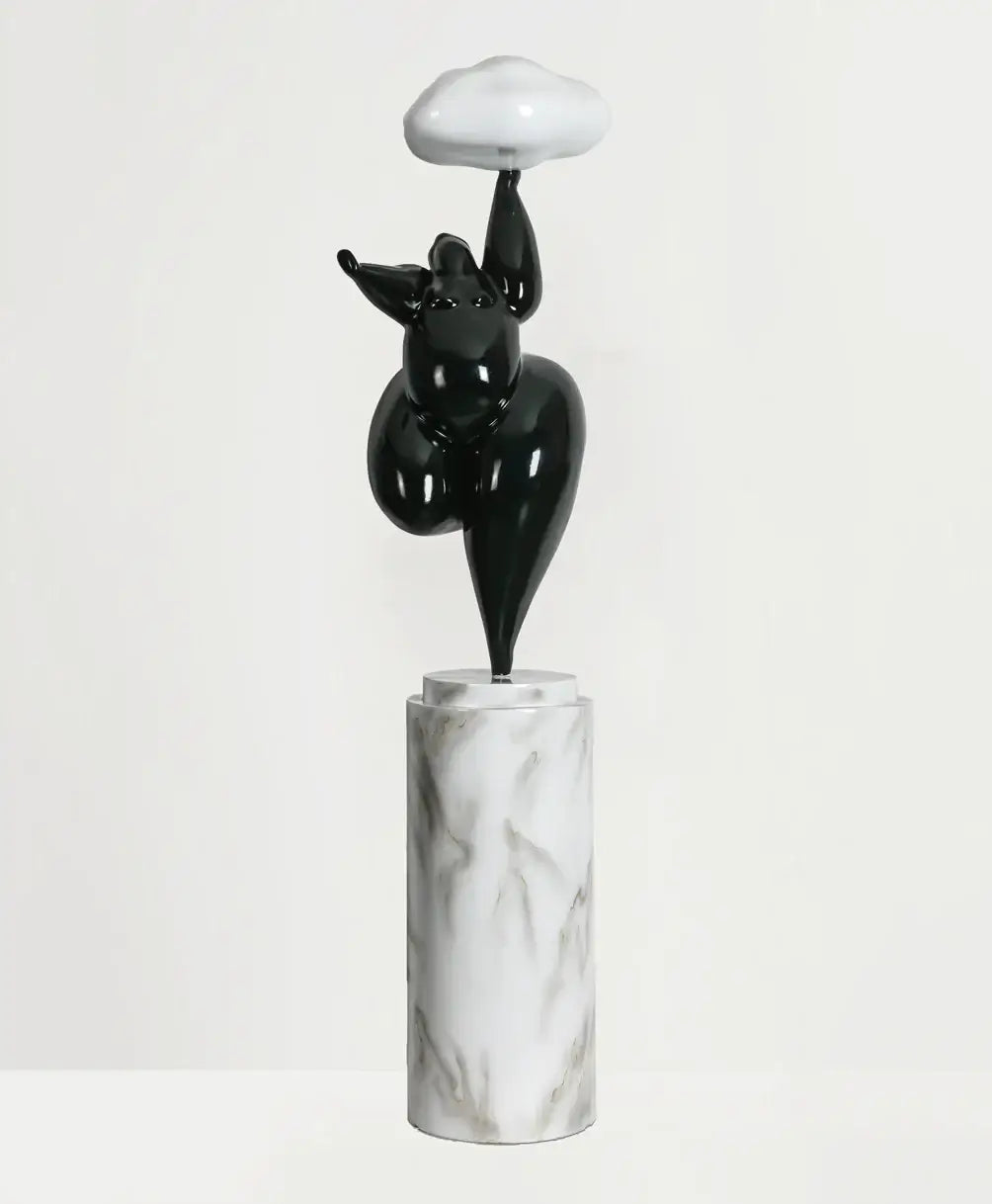 Figure Sculpture Rylight Cloud Floor Lamp - Nuvé