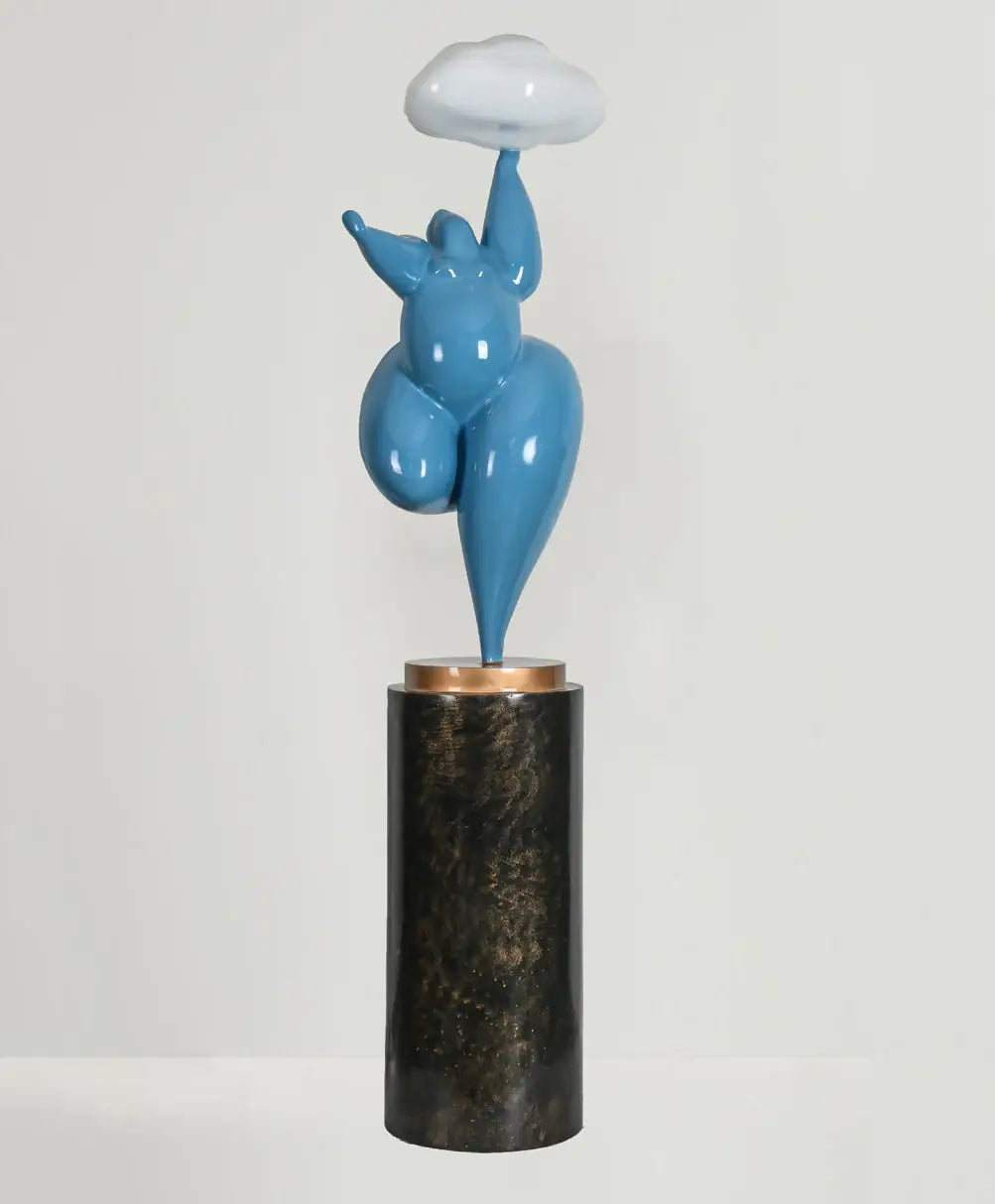 Figure Sculpture Rylight Cloud Floor Lamp - Nuvé