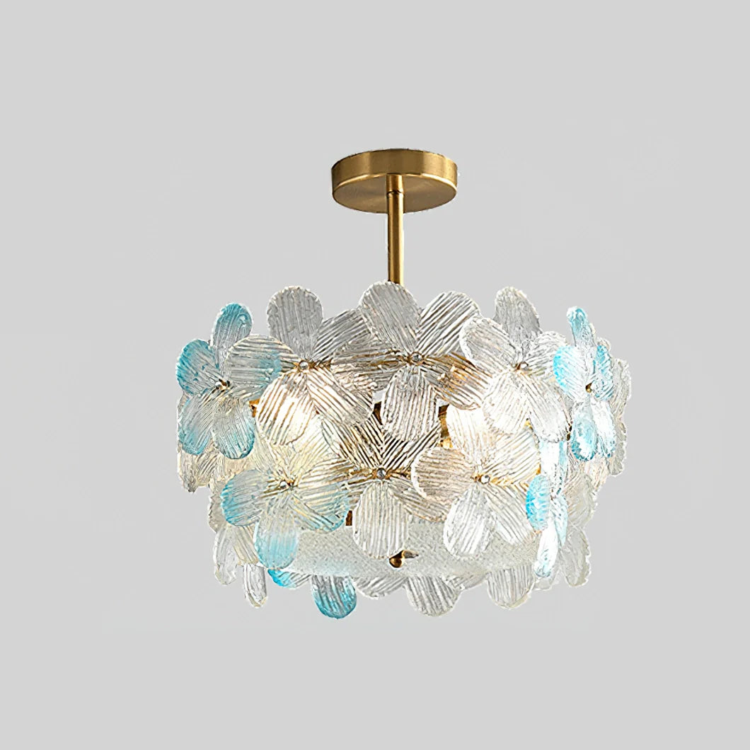 Flower Cluster Frosted Glass Ceiling Lamp - Nuvé