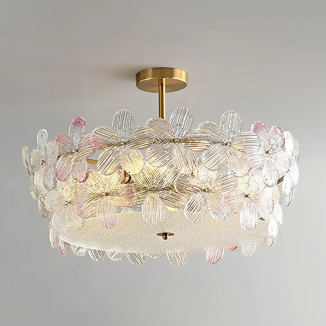Flower Cluster Frosted Glass Ceiling Lamp - Nuvé