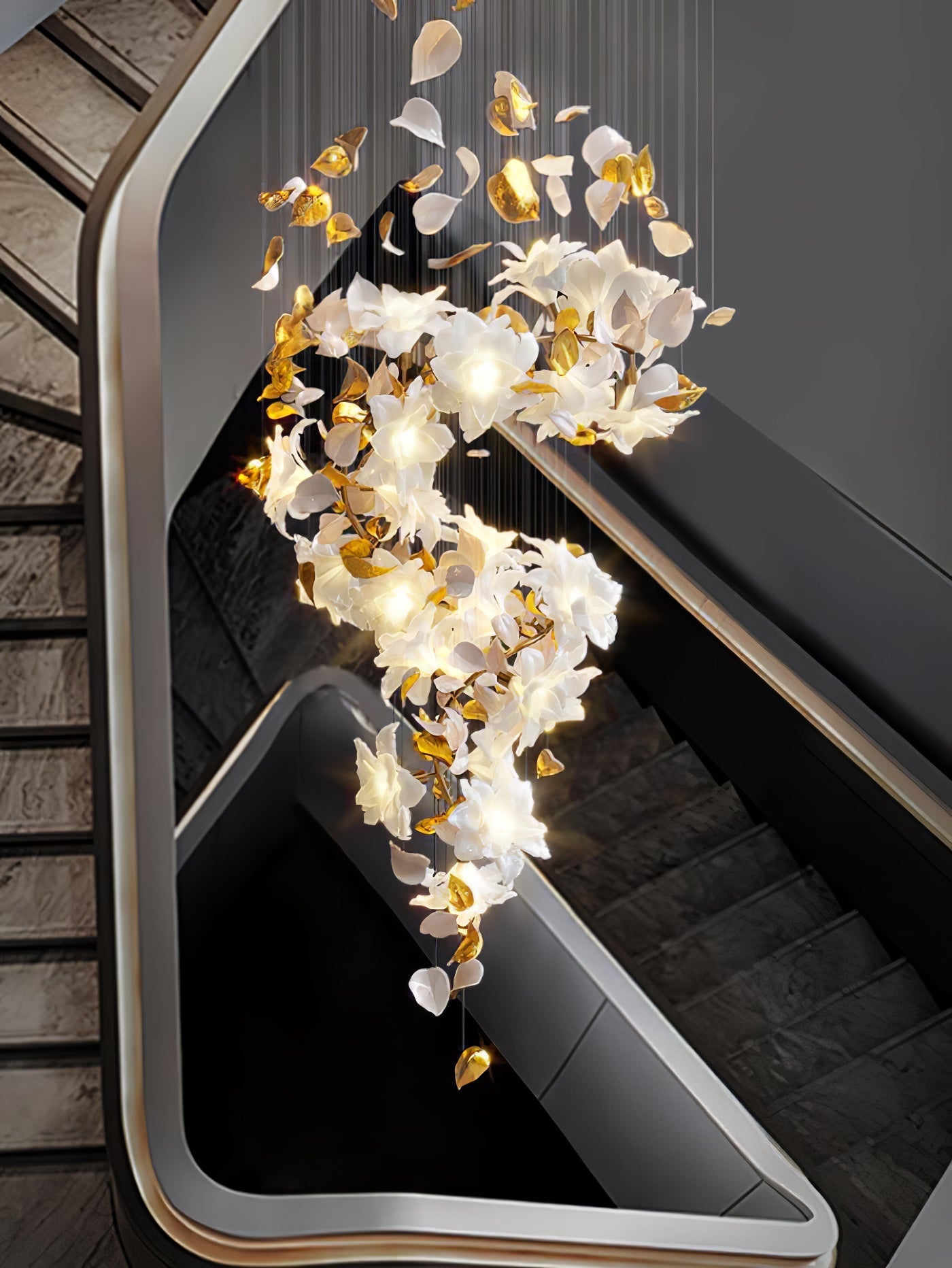Flying Flowers Fluttering Chandelier - Nuvé
