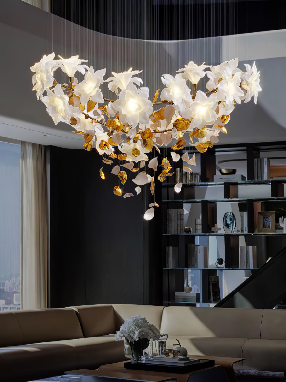 Flying Flowers Fluttering Chandelier - Nuvé