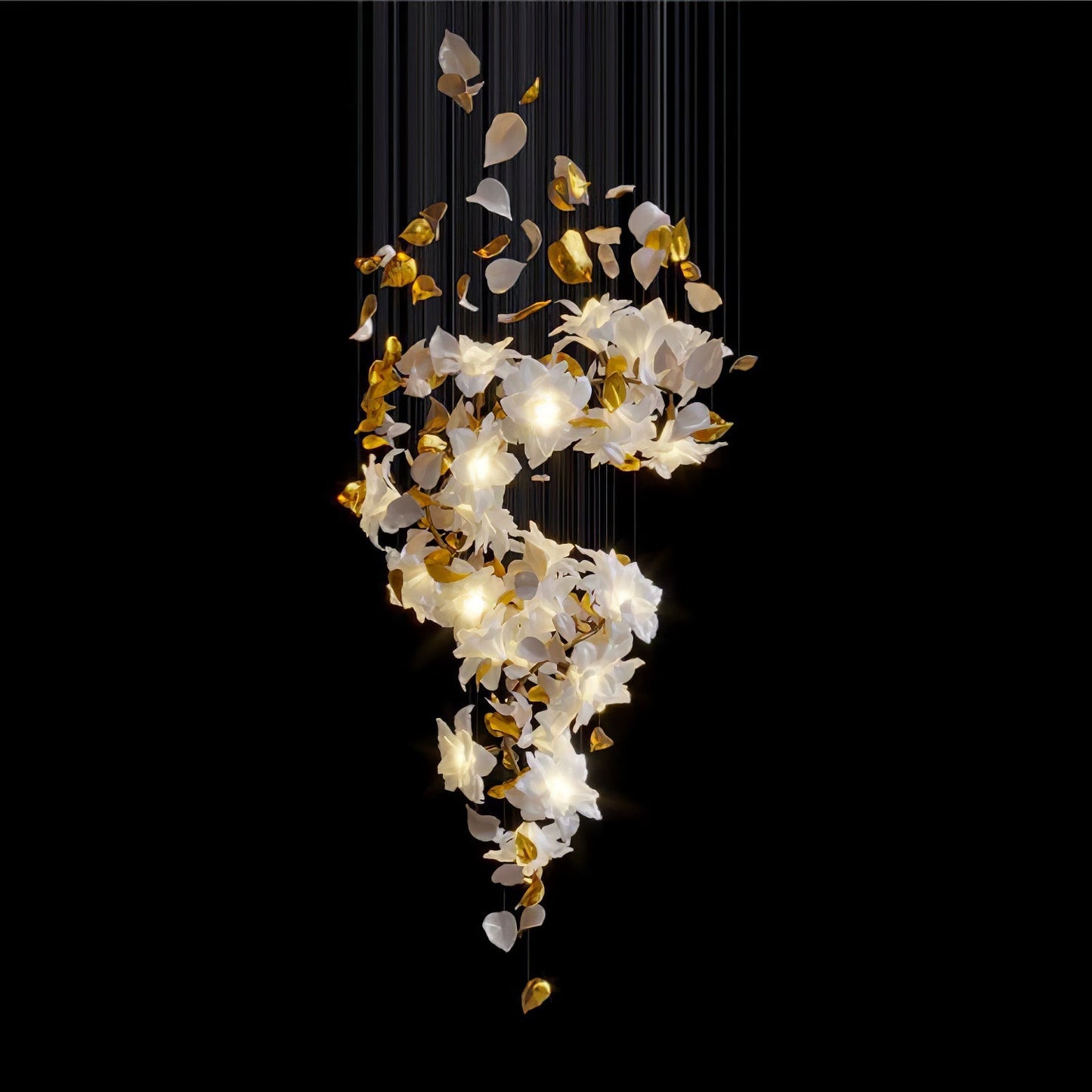 Flying Flowers Fluttering Chandelier - Nuvé