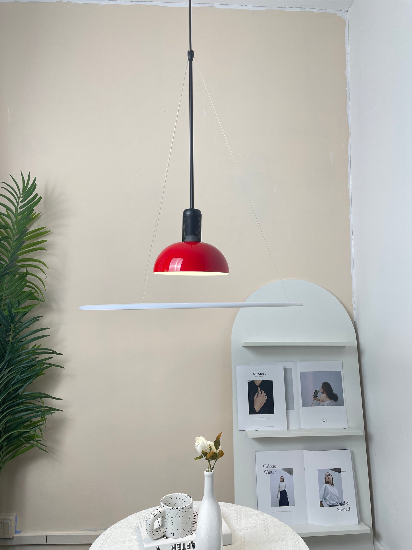 Acrylic Frisbi Pendant Light - Nuvé
