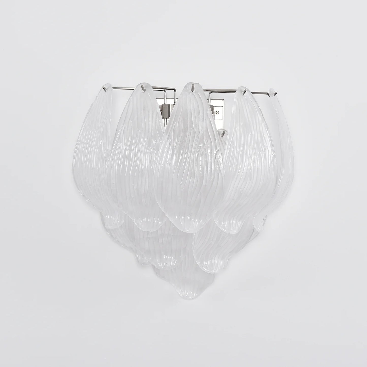 Frosted Petal Glass Wall Light - Nuvé