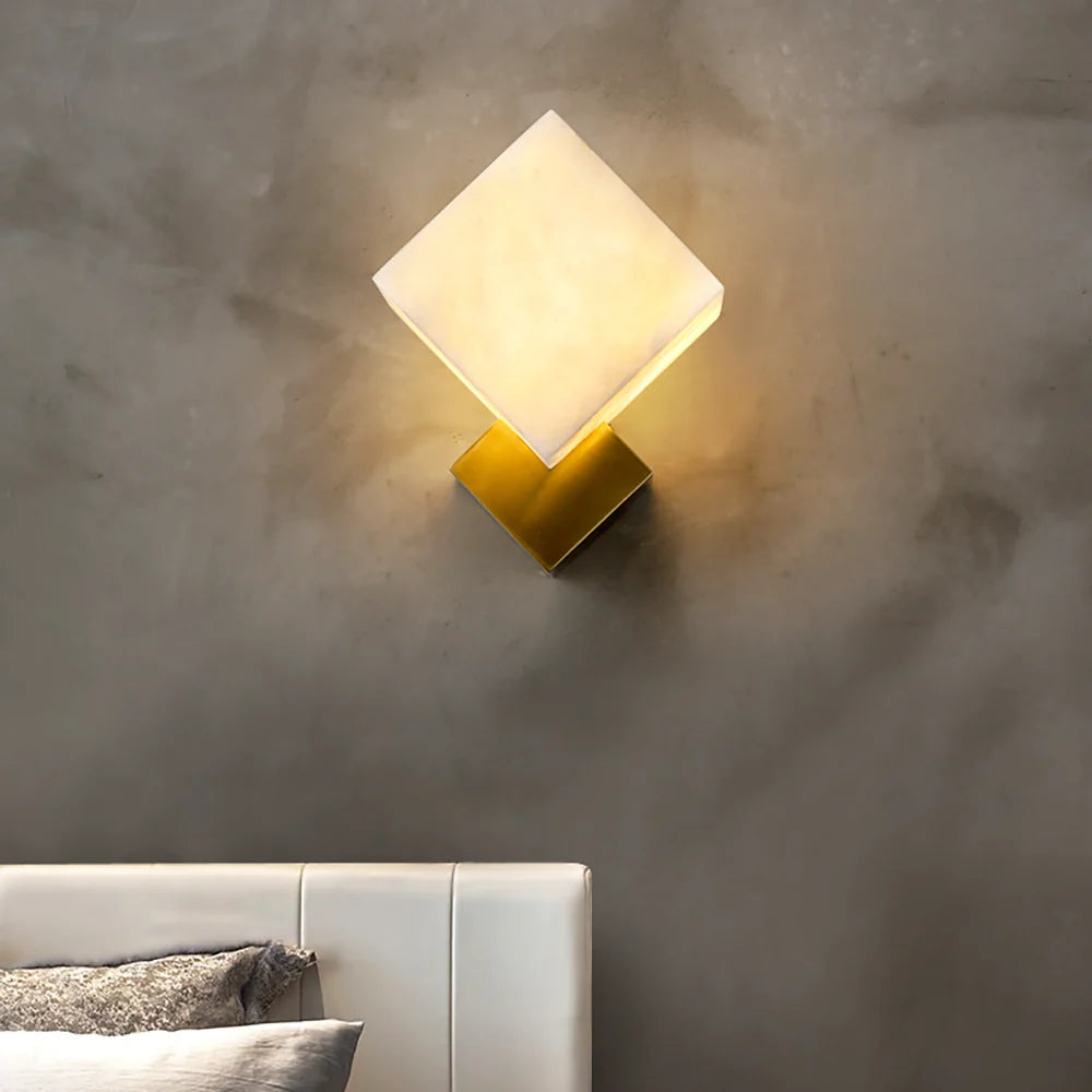 Alabaster Gatsby Wall Sconce - Nuvé