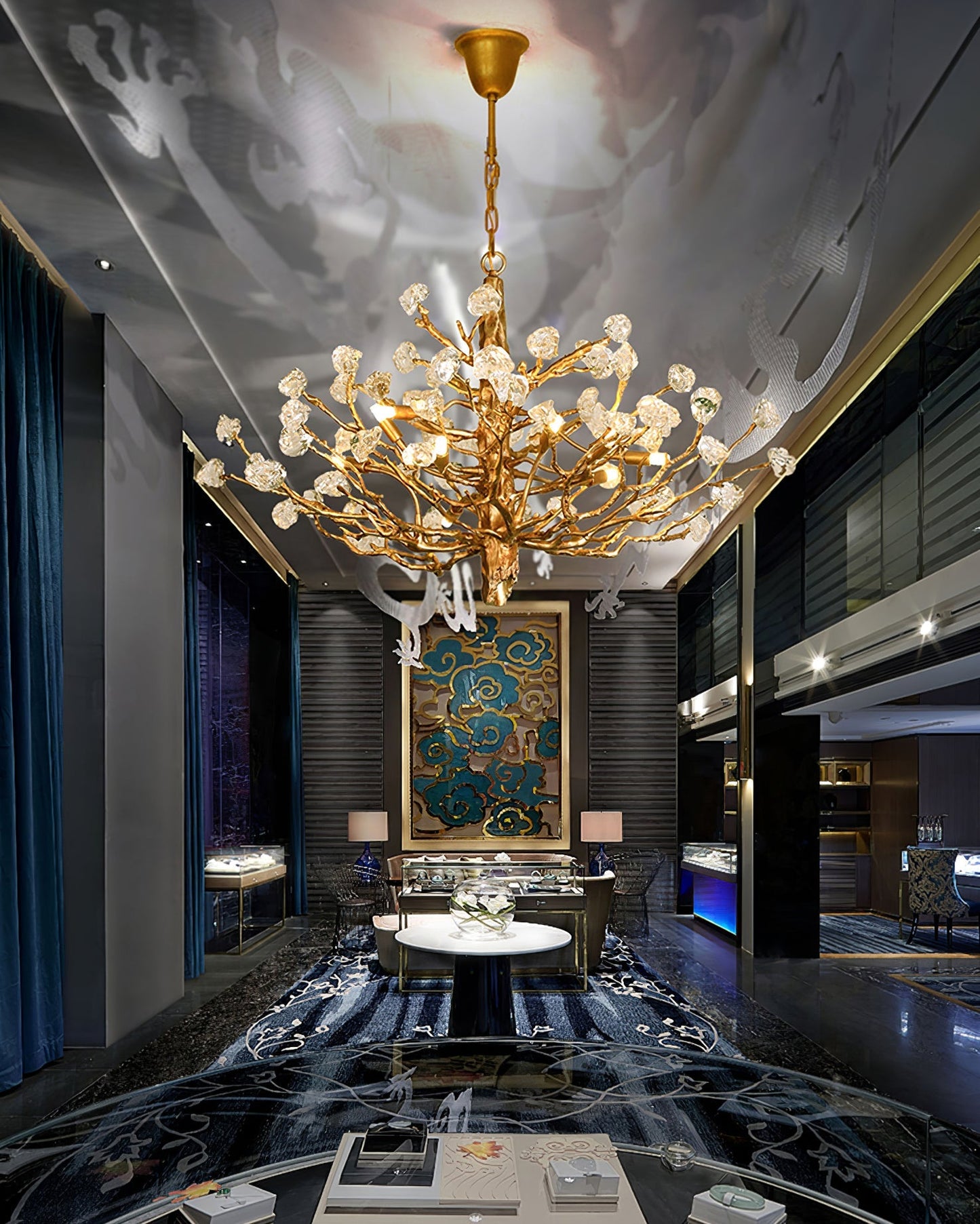 Gemstone Branch Chandelier - Nuvé