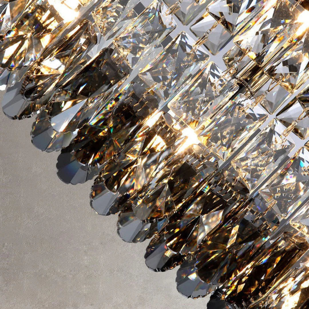 Round Giano Crystal Ceiling Ceiling light - Nuvé