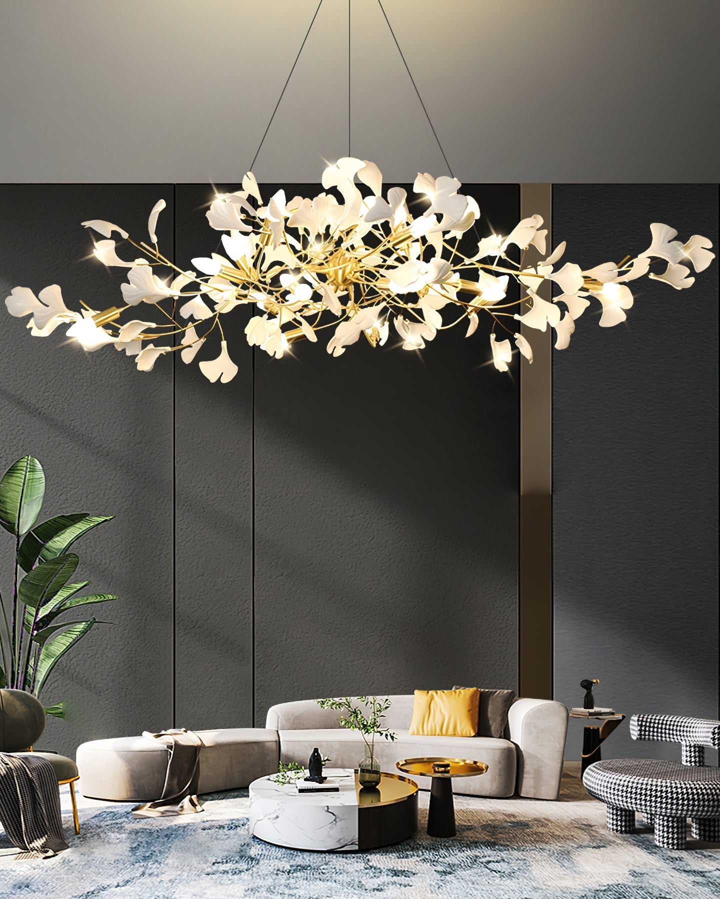 Gingko Chandelier I - Nuvé