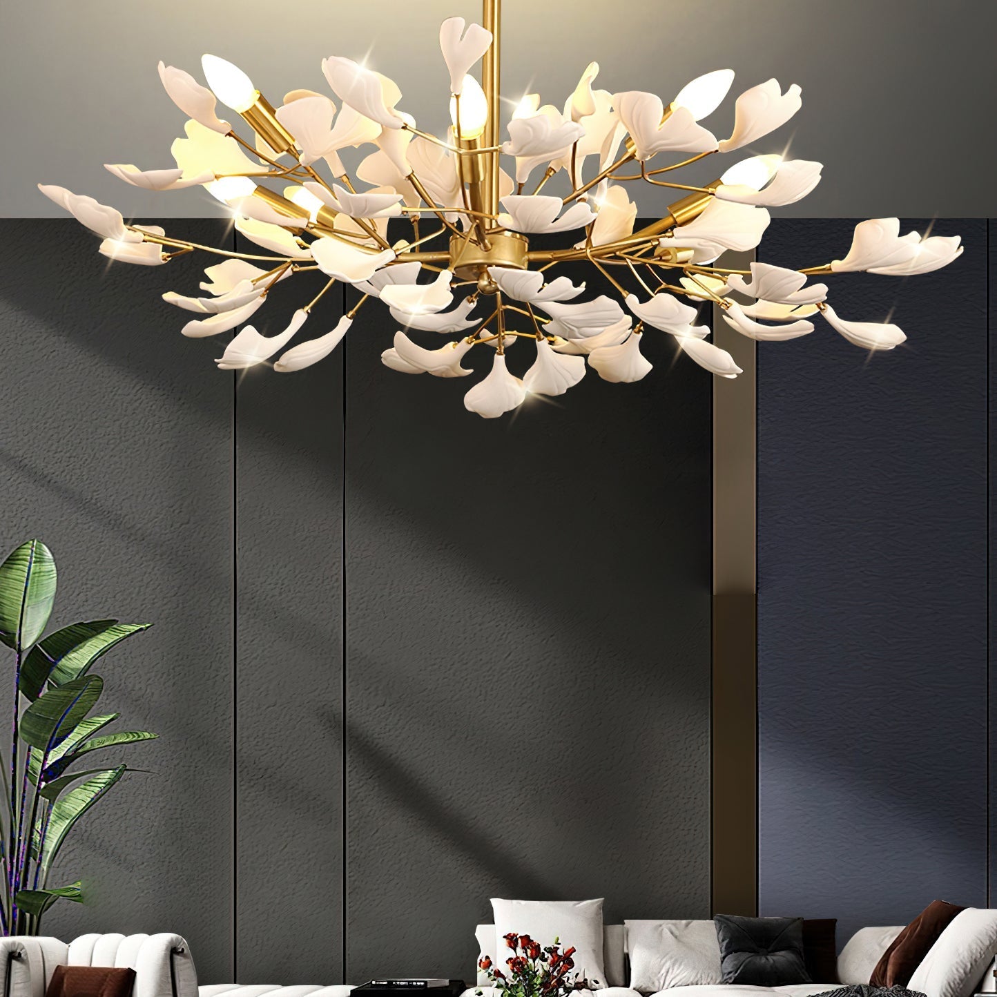 Gingko Chandelier J - Nuvé