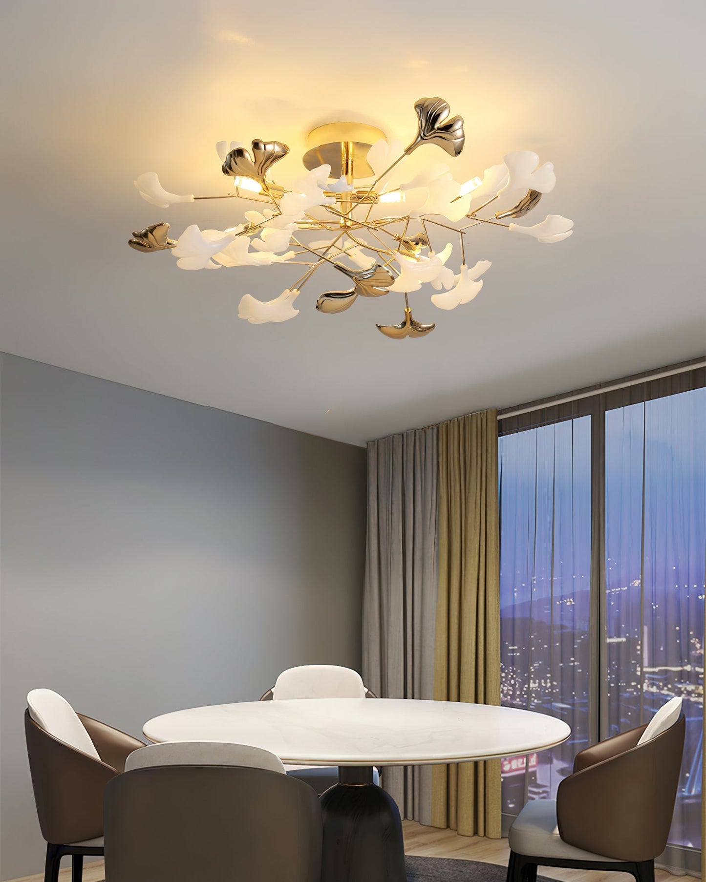 Gingko Rotating Ceiling Lamp - Nuvé