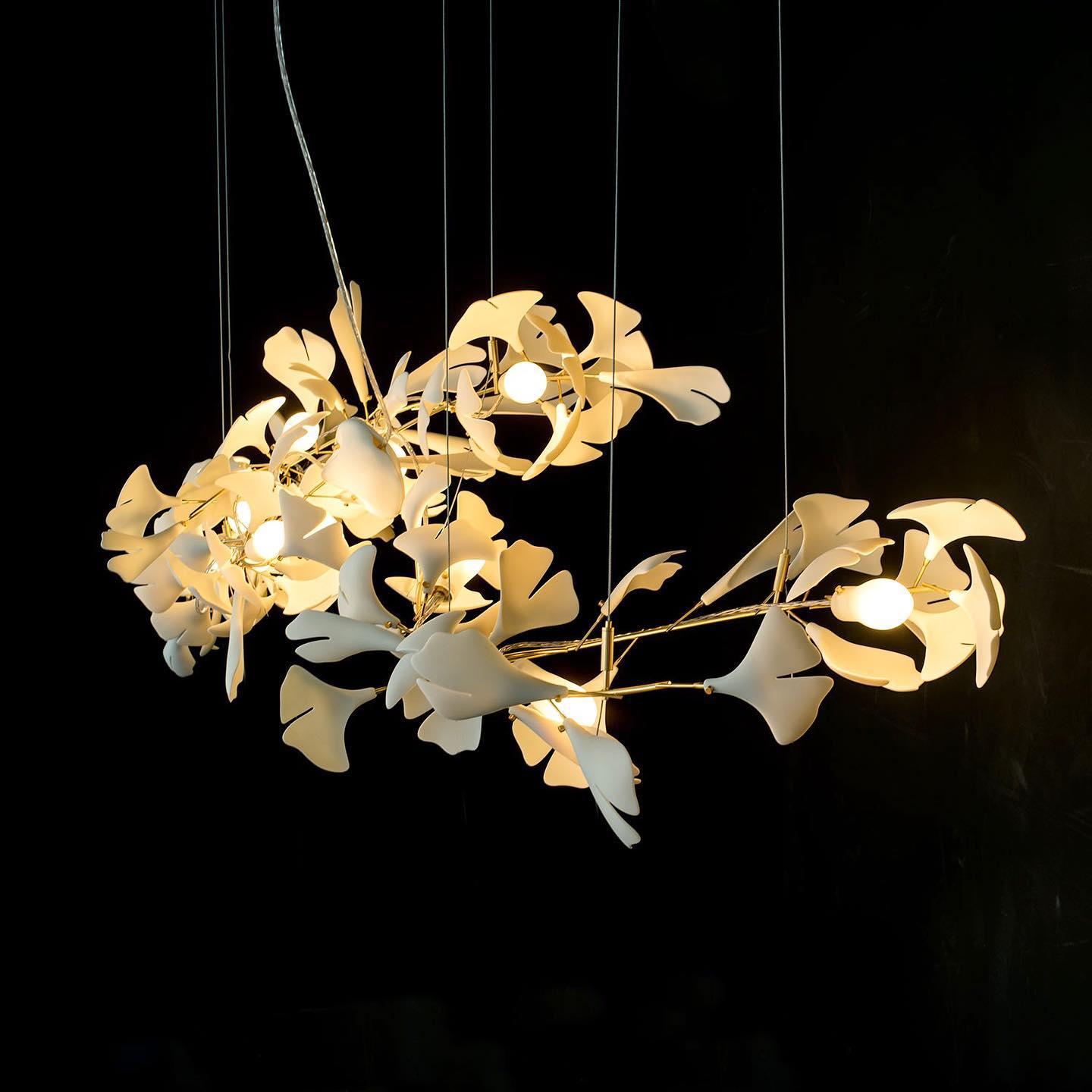 Gingko Ceramic Chandelier A - Nuvé