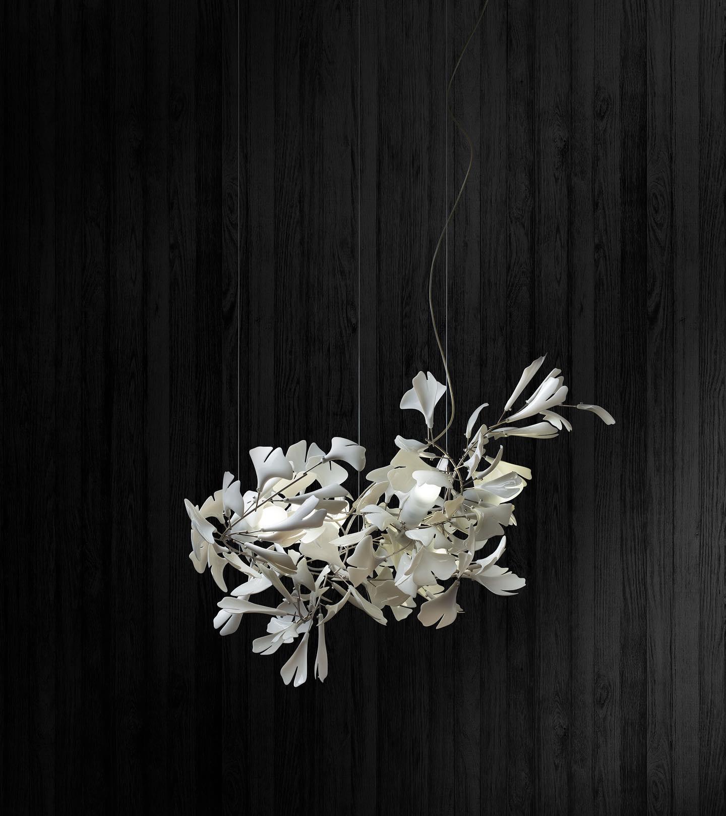 Gingko Ceramic Chandelier A - Nuvé