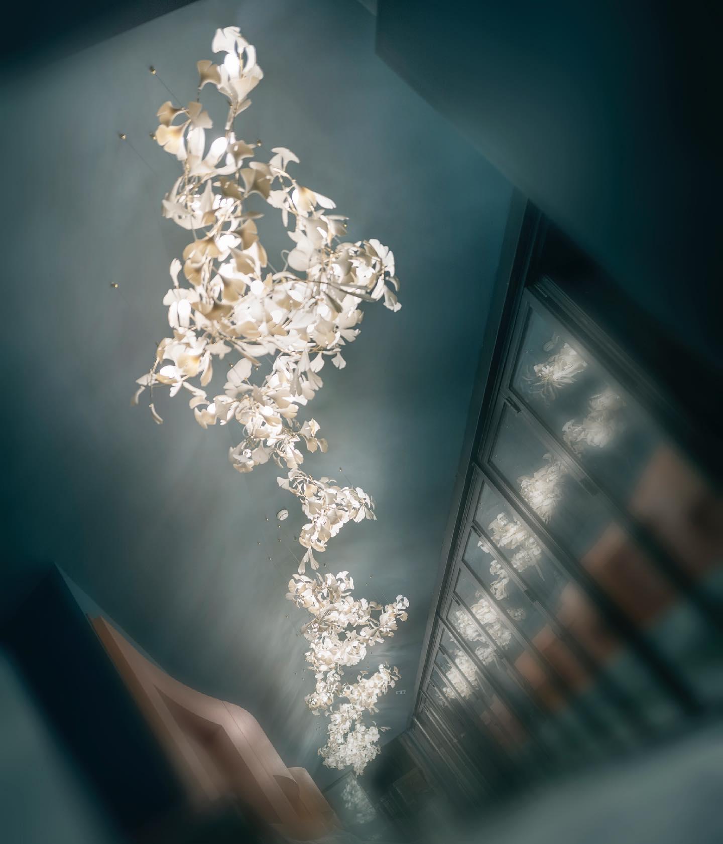 Gingko Ceramic Chandelier A - Nuvé