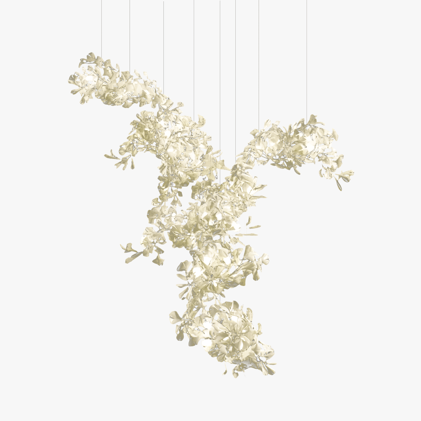 Gingko Combination Chandelier - Nuvé