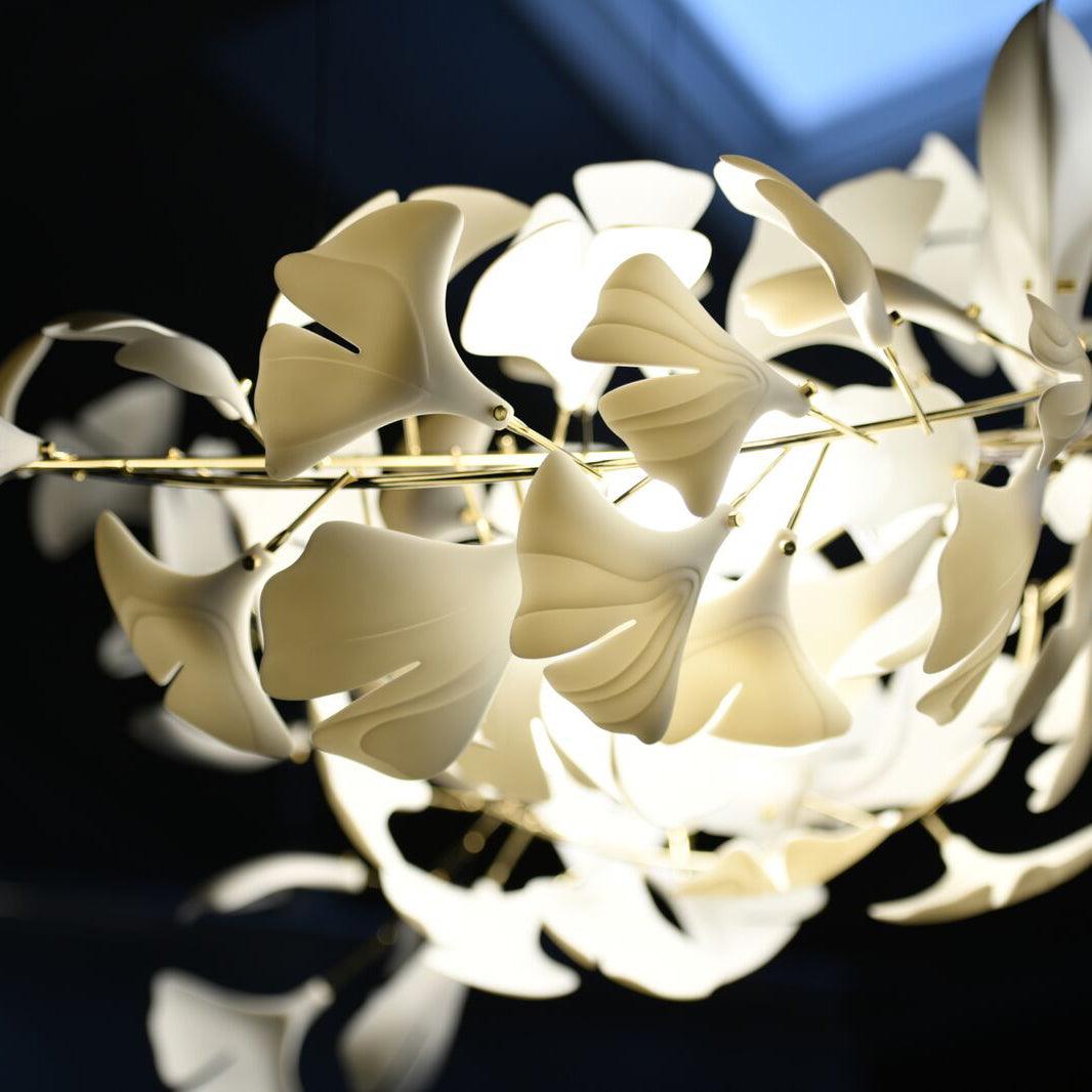 Gingko Ceramic Chandelier B - Nuvé