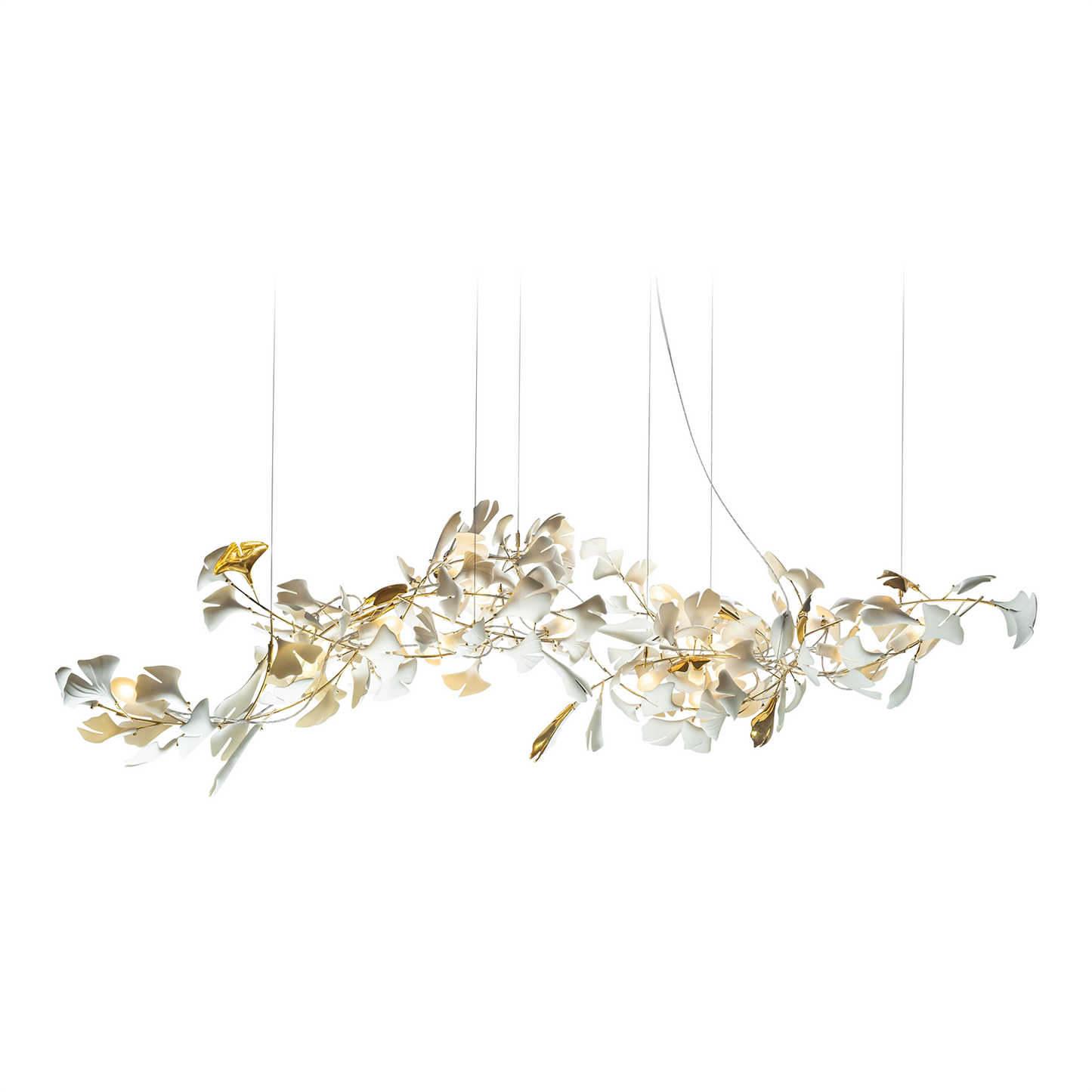 Gingko Ceramic Chandelier A - Nuvé