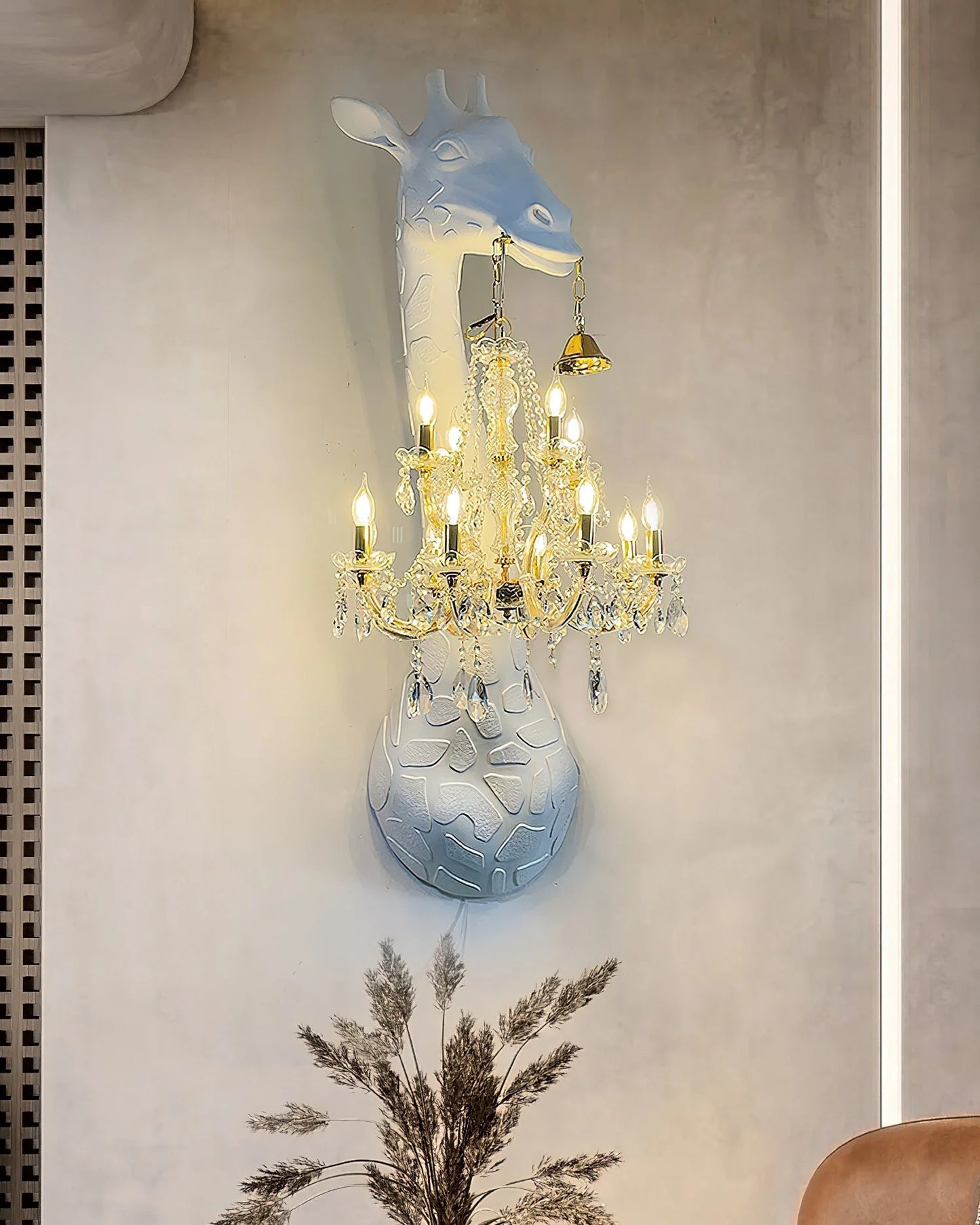 Giraffe Sculpture Wall Lamp - Nuvé