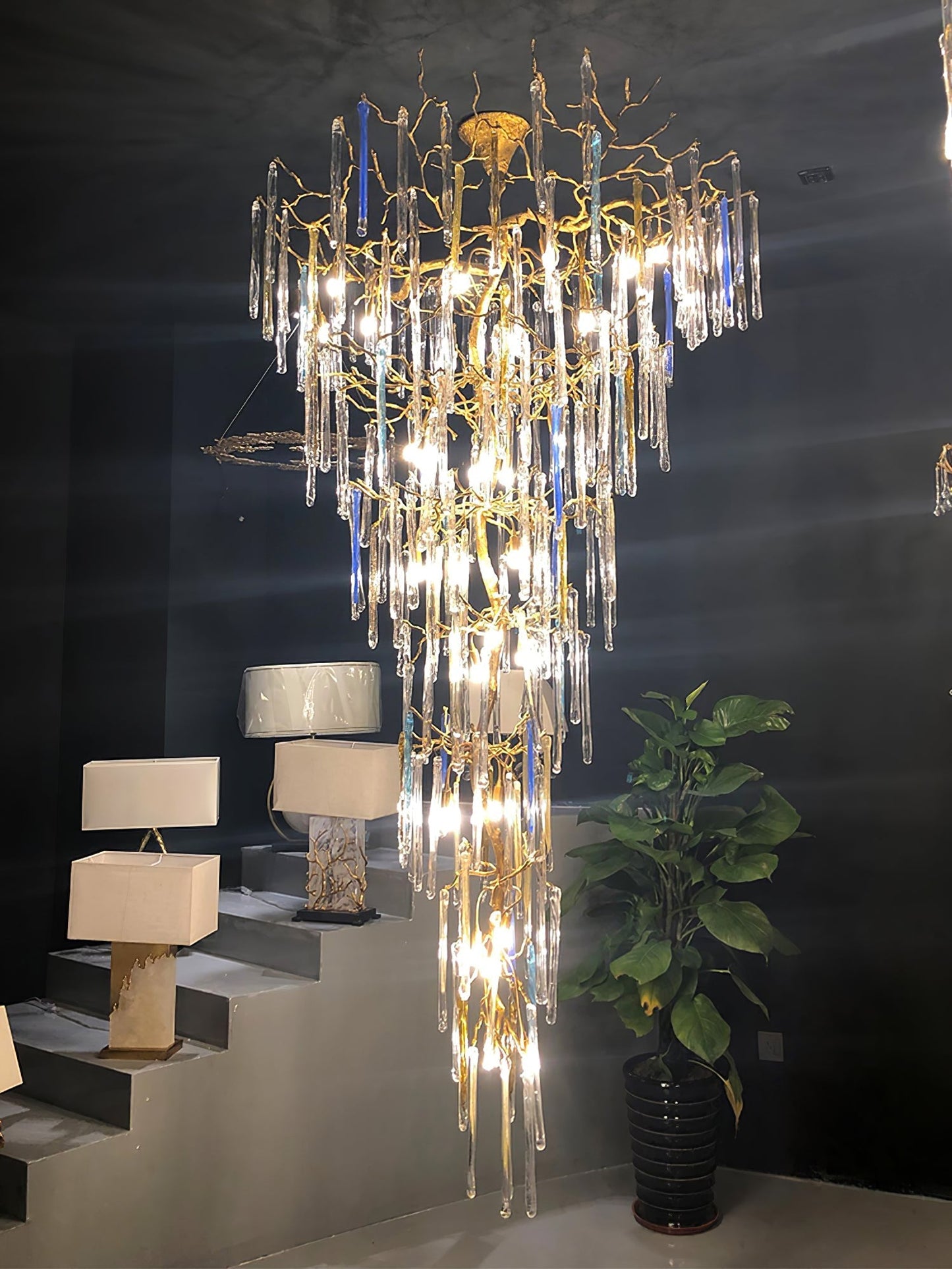 Glamour Glaze Chandelier - Nuvé