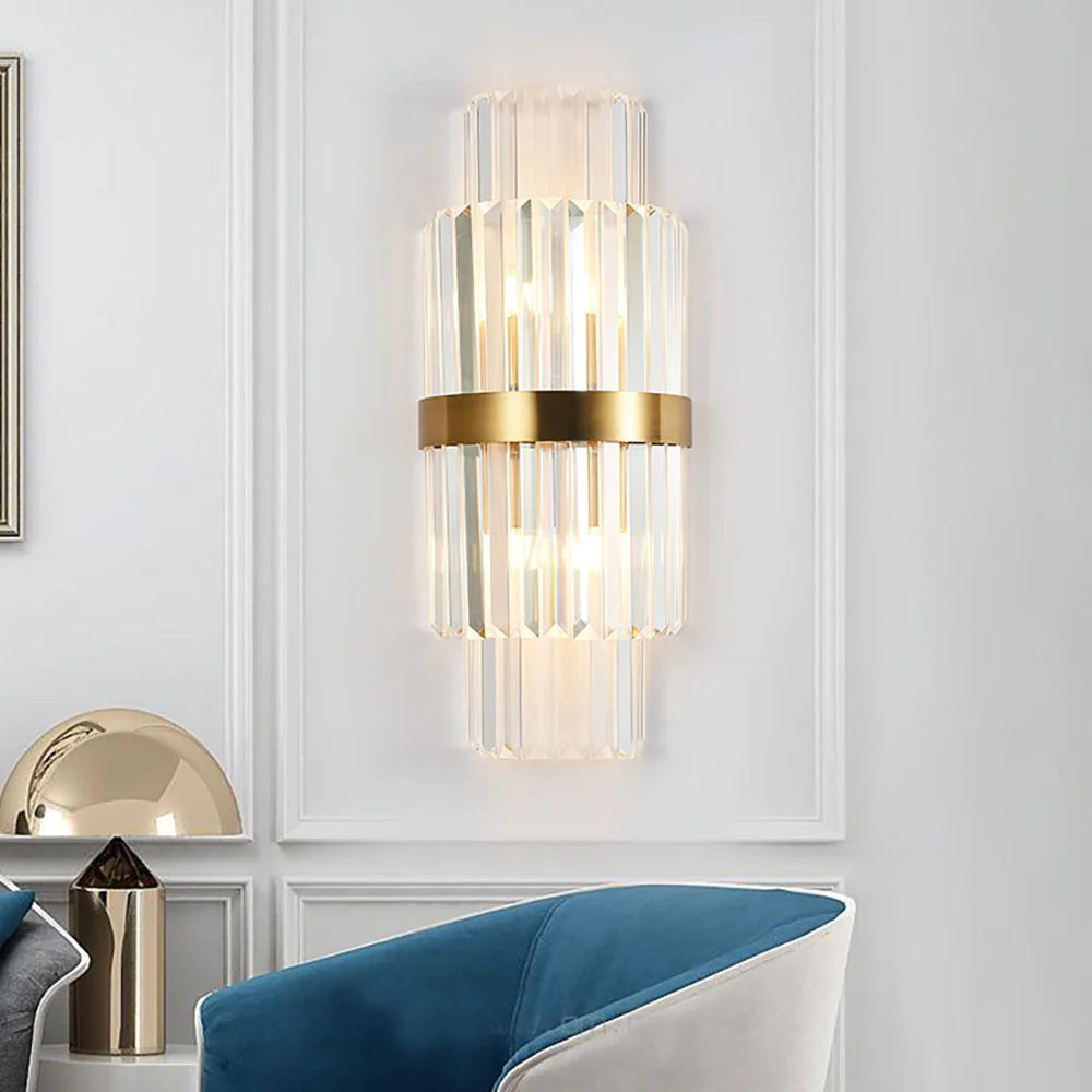 Elegant Modern Crystal Wall Lamp - Nuvé