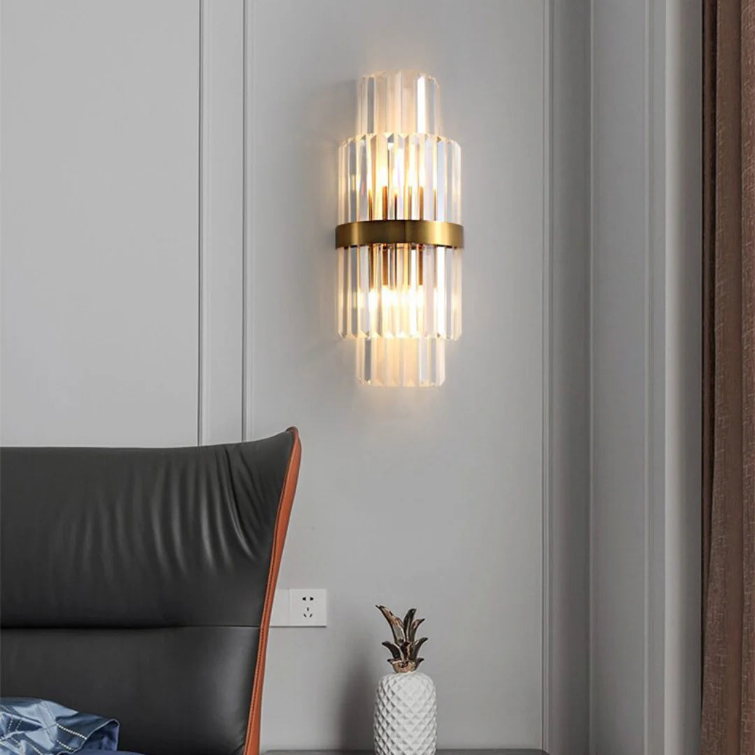 Elegant Modern Crystal Wall Lamp - Nuvé