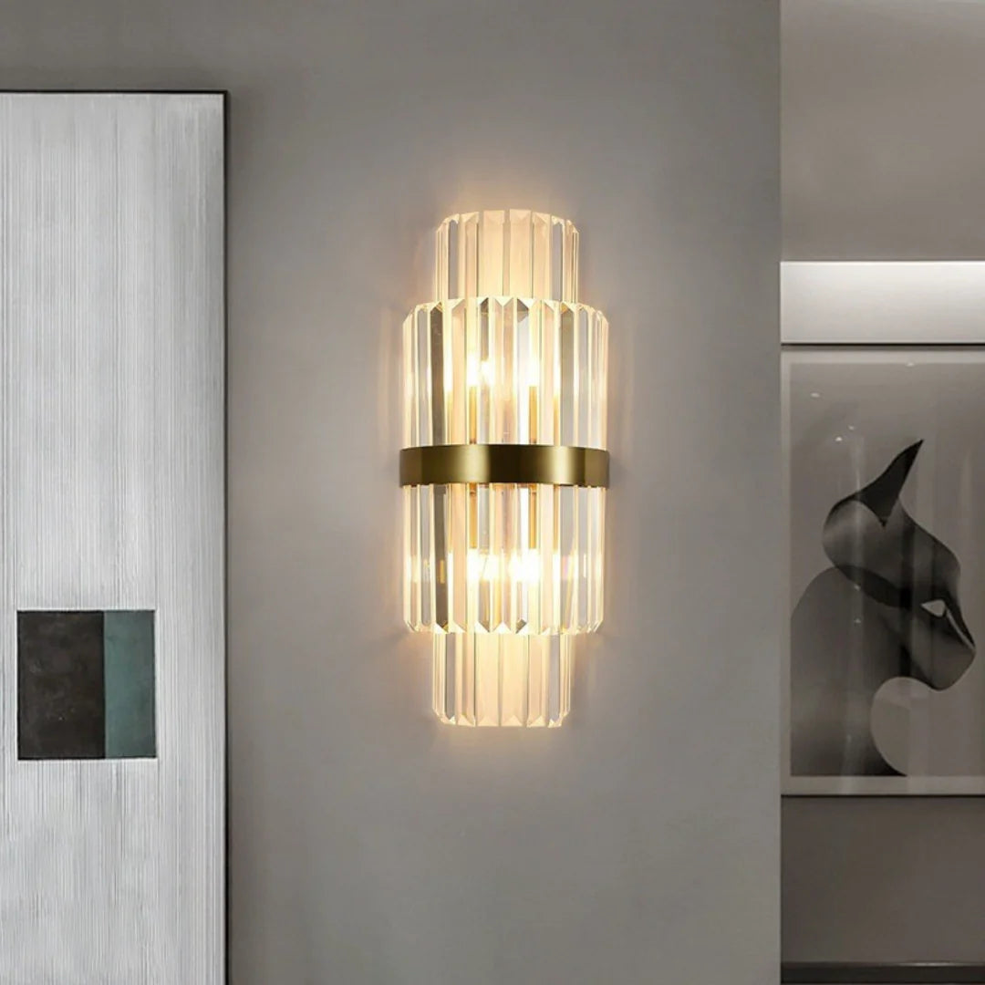 Elegant Modern Crystal Wall Lamp - Nuvé