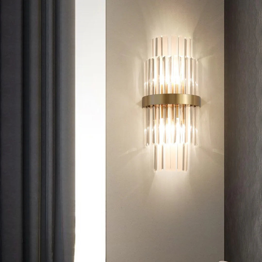 Elegant Modern Crystal Wall Lamp - Nuvé