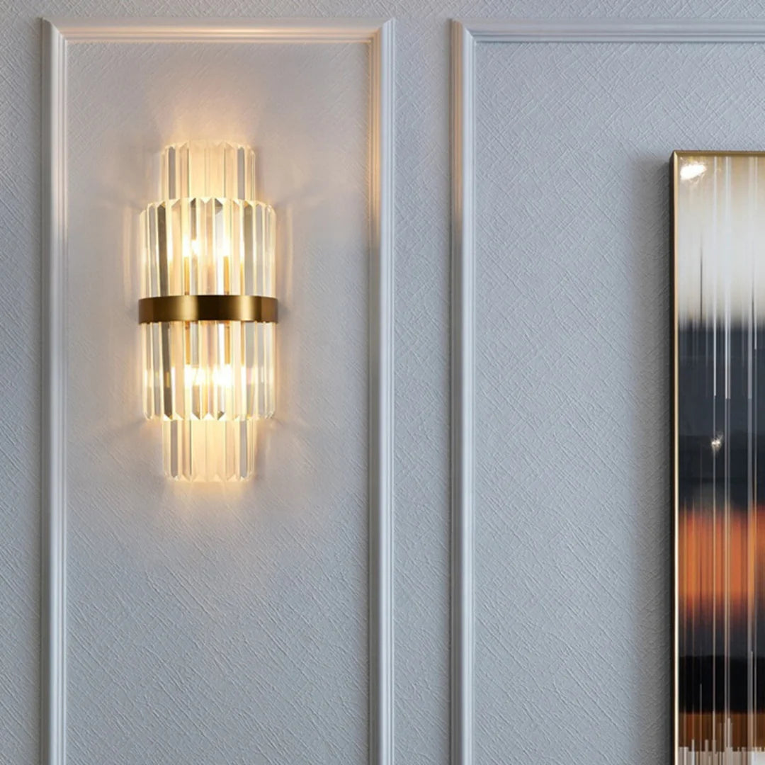 Elegant Modern Crystal Wall Lamp - Nuvé