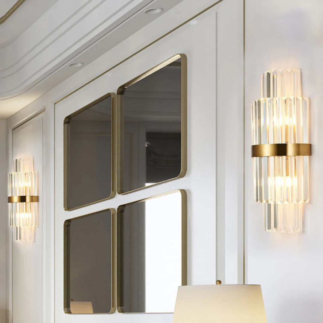 Elegant Modern Crystal Wall Lamp - Nuvé