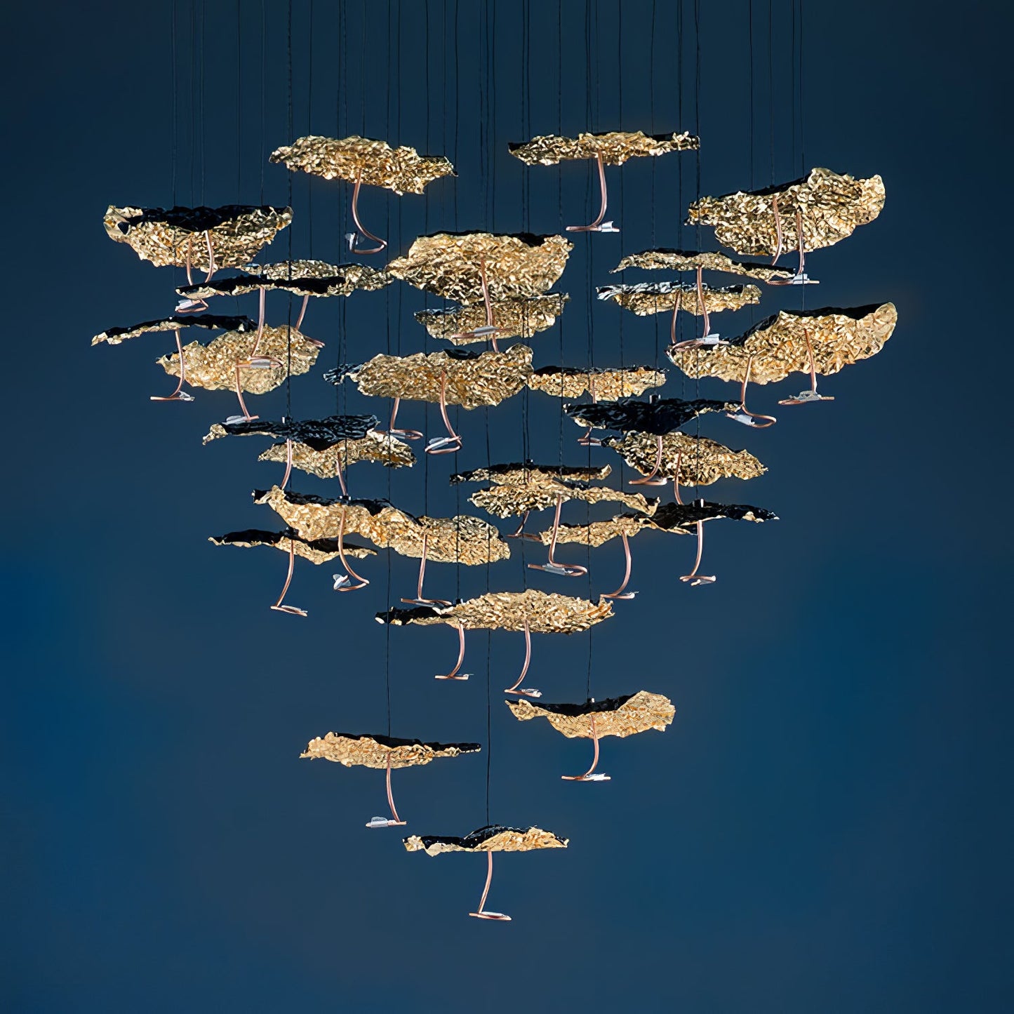 Brass Aviary Constellation Chandelier - Nuvé