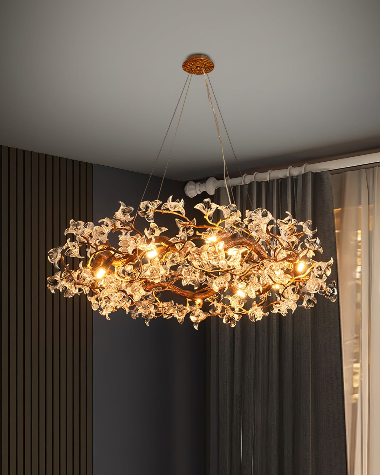 Hibiscus Flower Chandelier - Nuvé