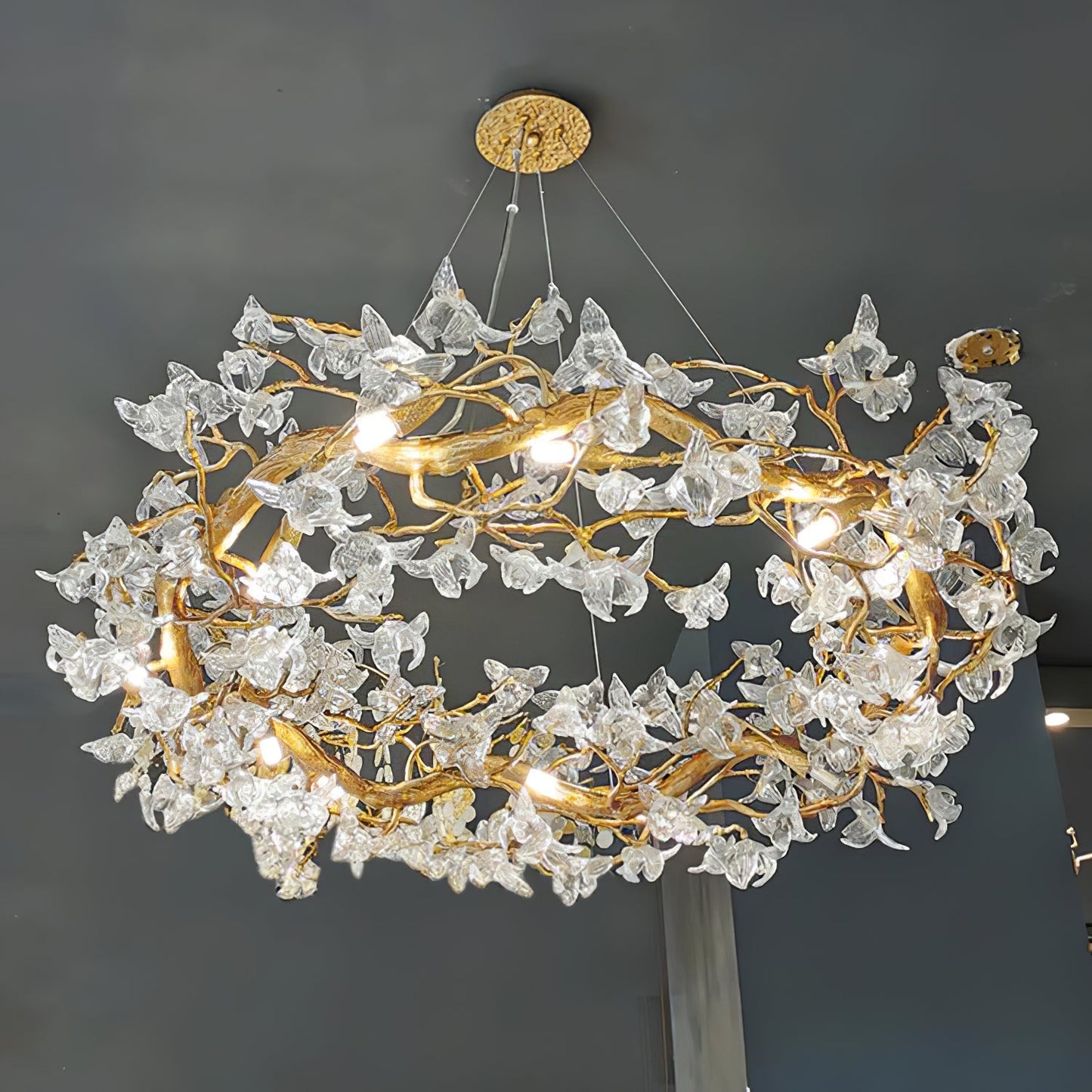 Hibiscus Flower Chandelier - Nuvé