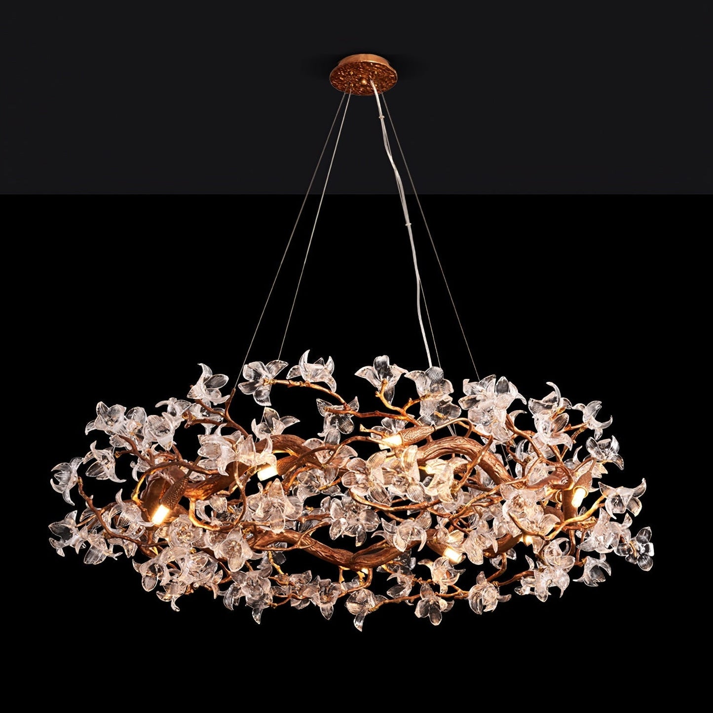 Hibiscus Flower Chandelier - Nuvé
