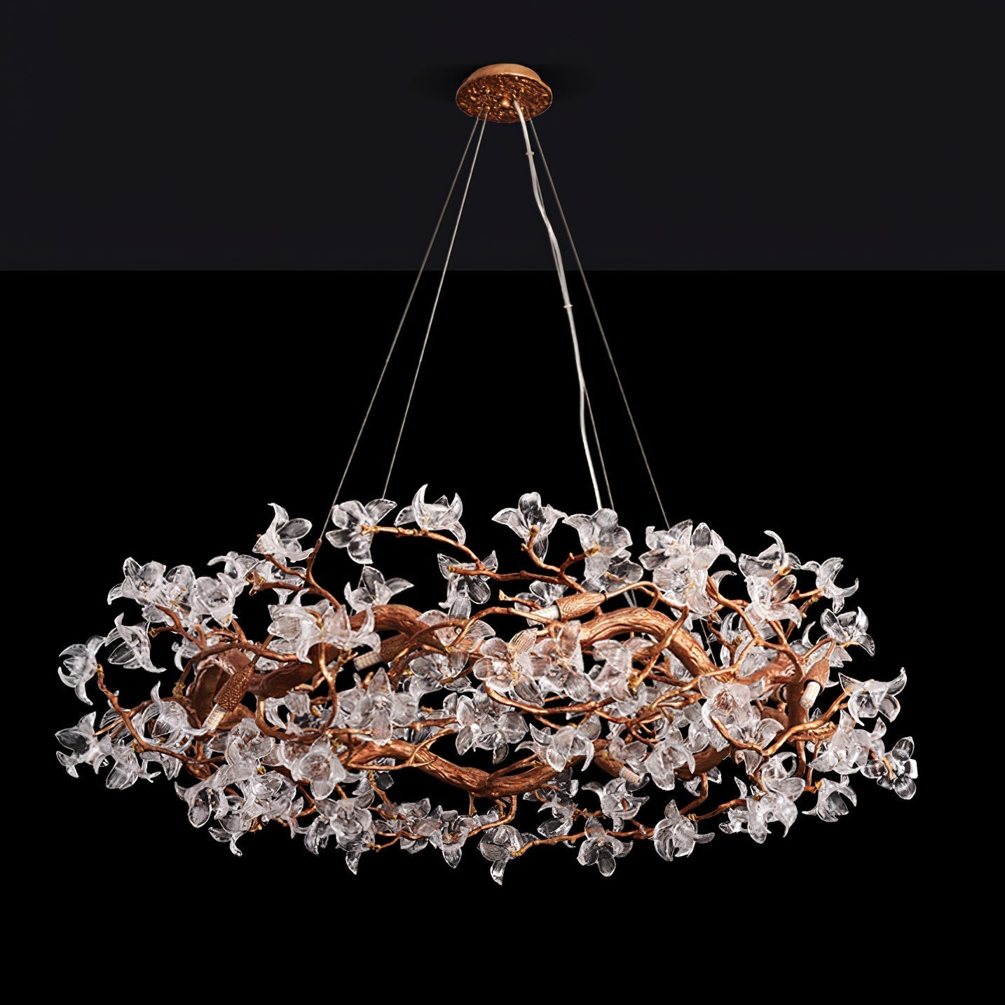 Hibiscus Flower Chandelier - Nuvé