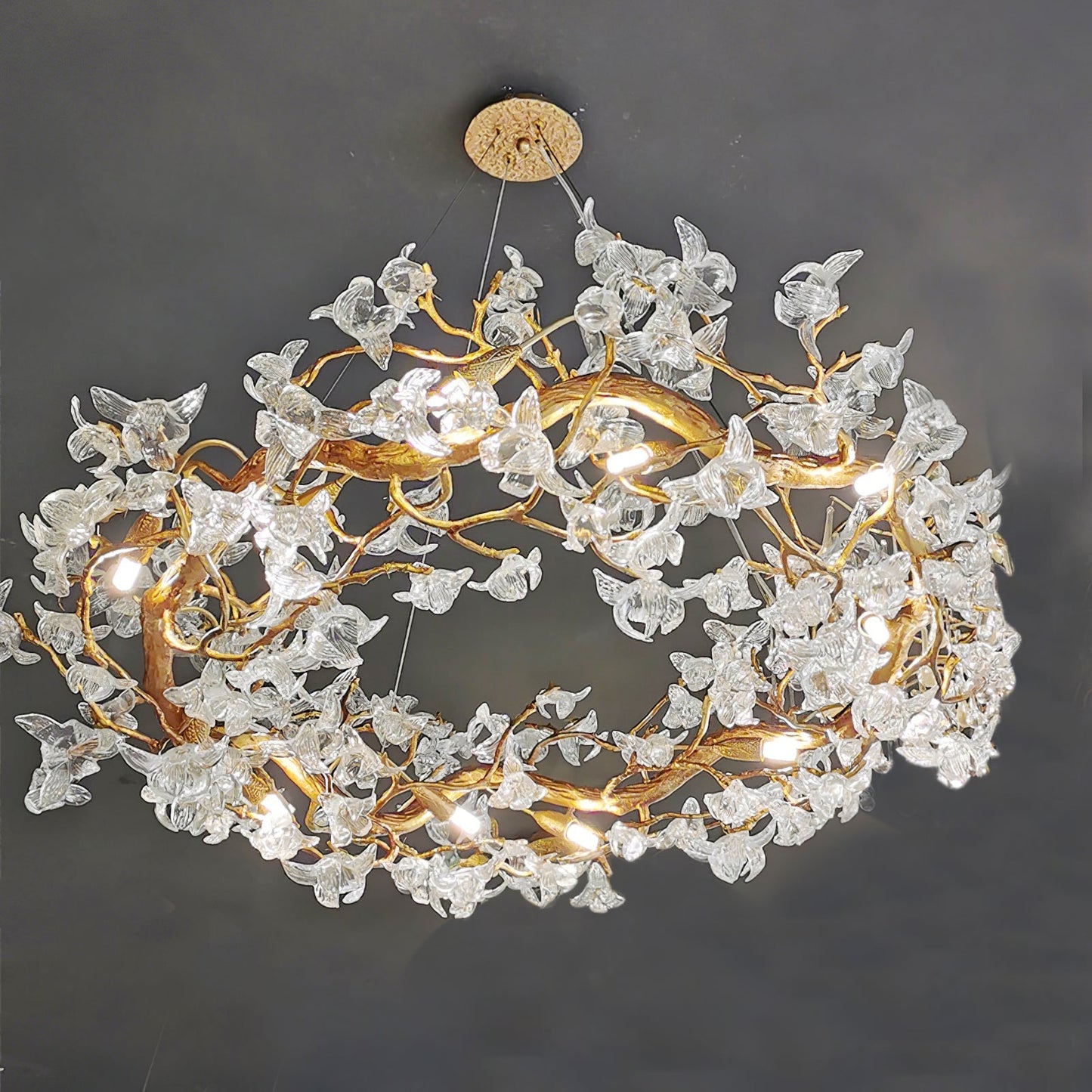 Hibiscus Flower Chandelier - Nuvé