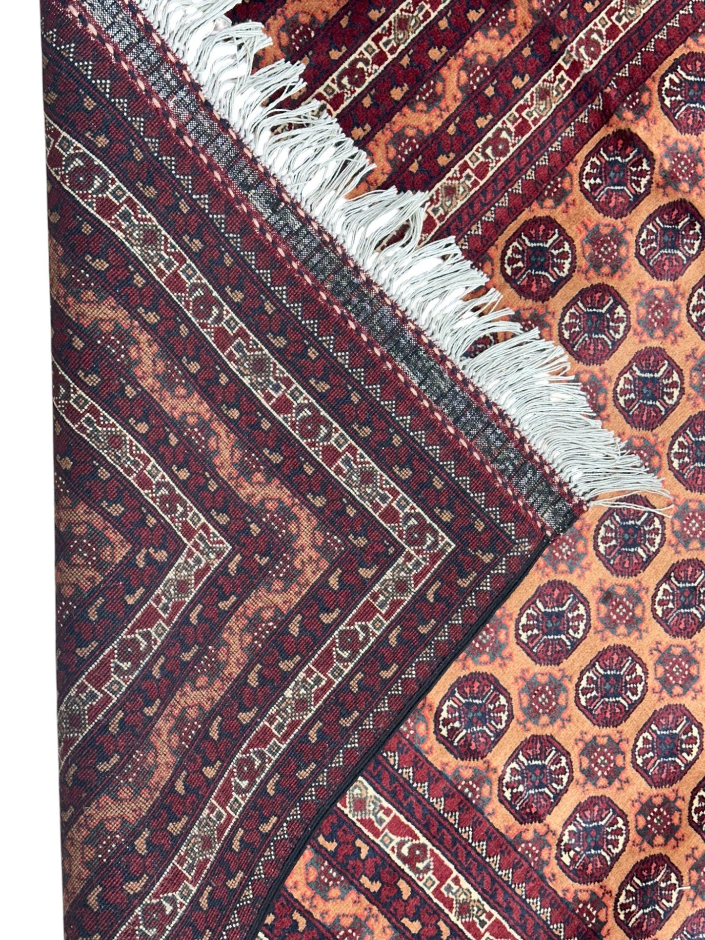 Hand-Knotted Afghani Mawri Wool Rug – 6’9″ x 9’10″ - Nuvé