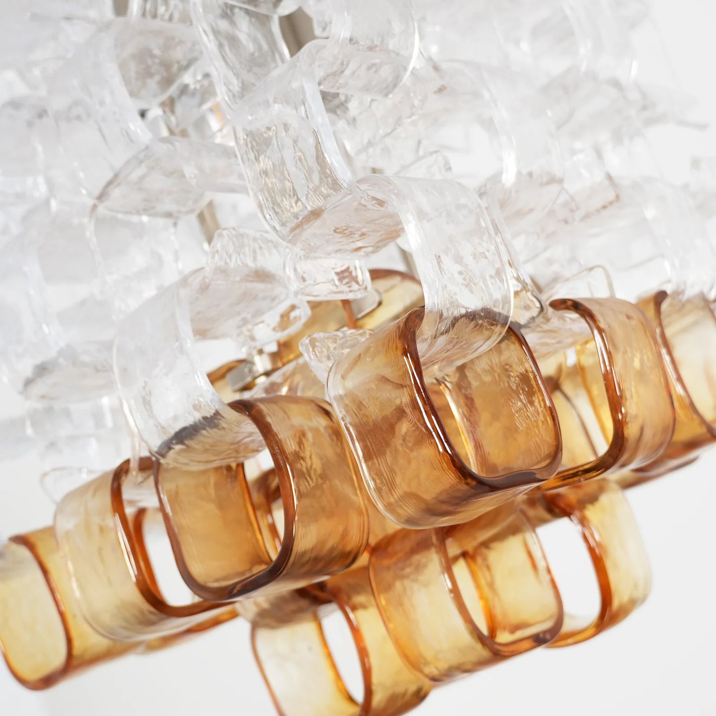 Ice Cube Glass Murano Chandelier - Nuvé