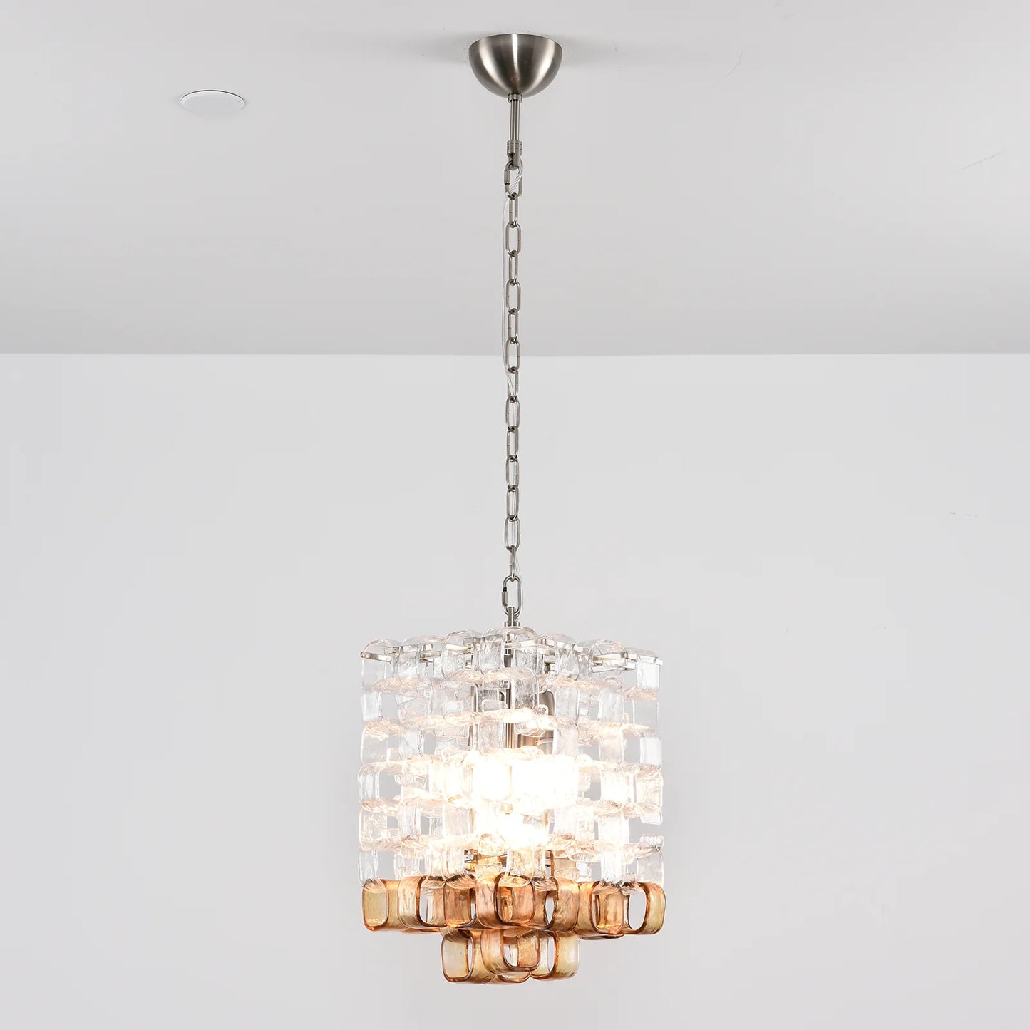 Ice Cube Glass Murano Chandelier - Nuvé