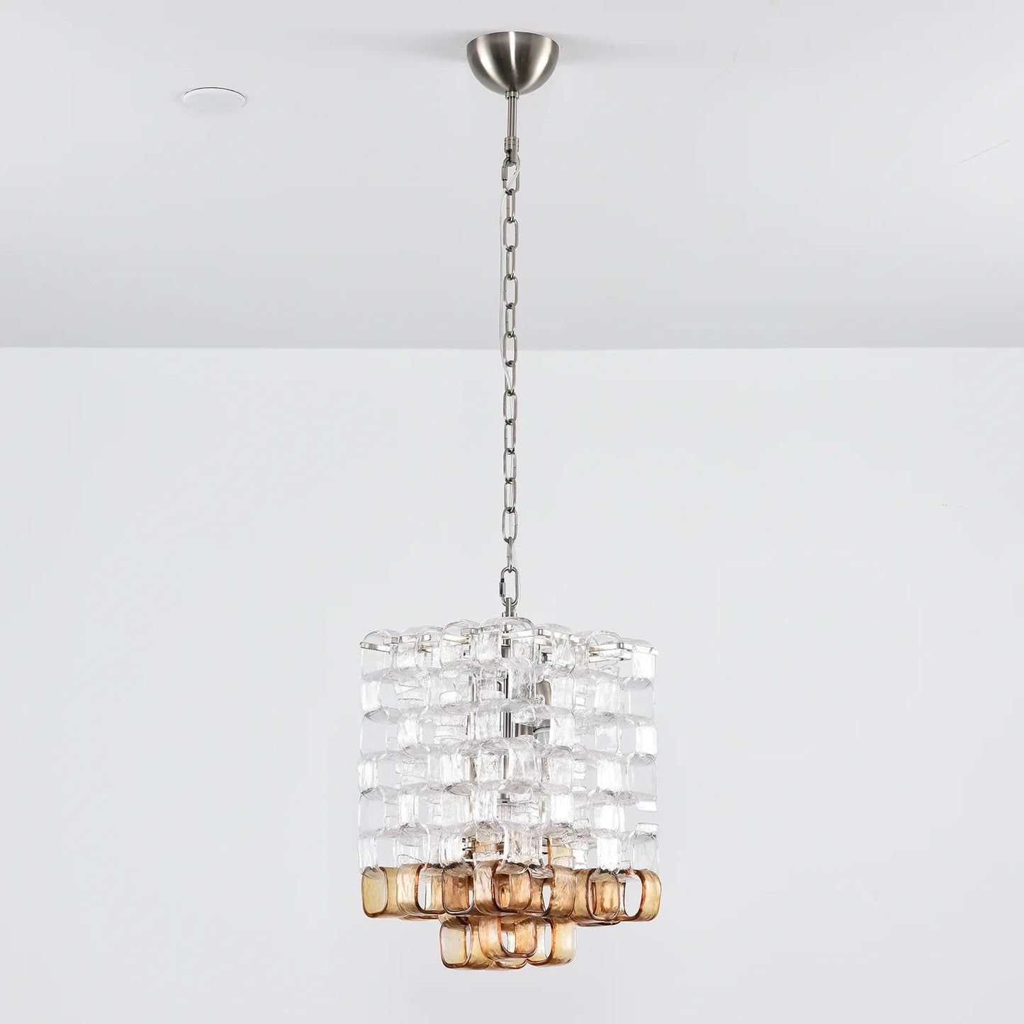 Ice Cube Glass Murano Chandelier - Nuvé