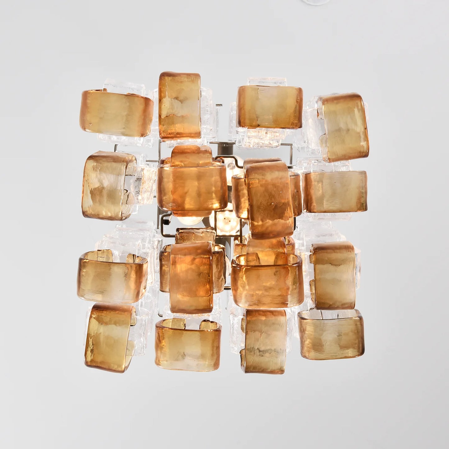 Ice Cube Glass Murano Chandelier - Nuvé